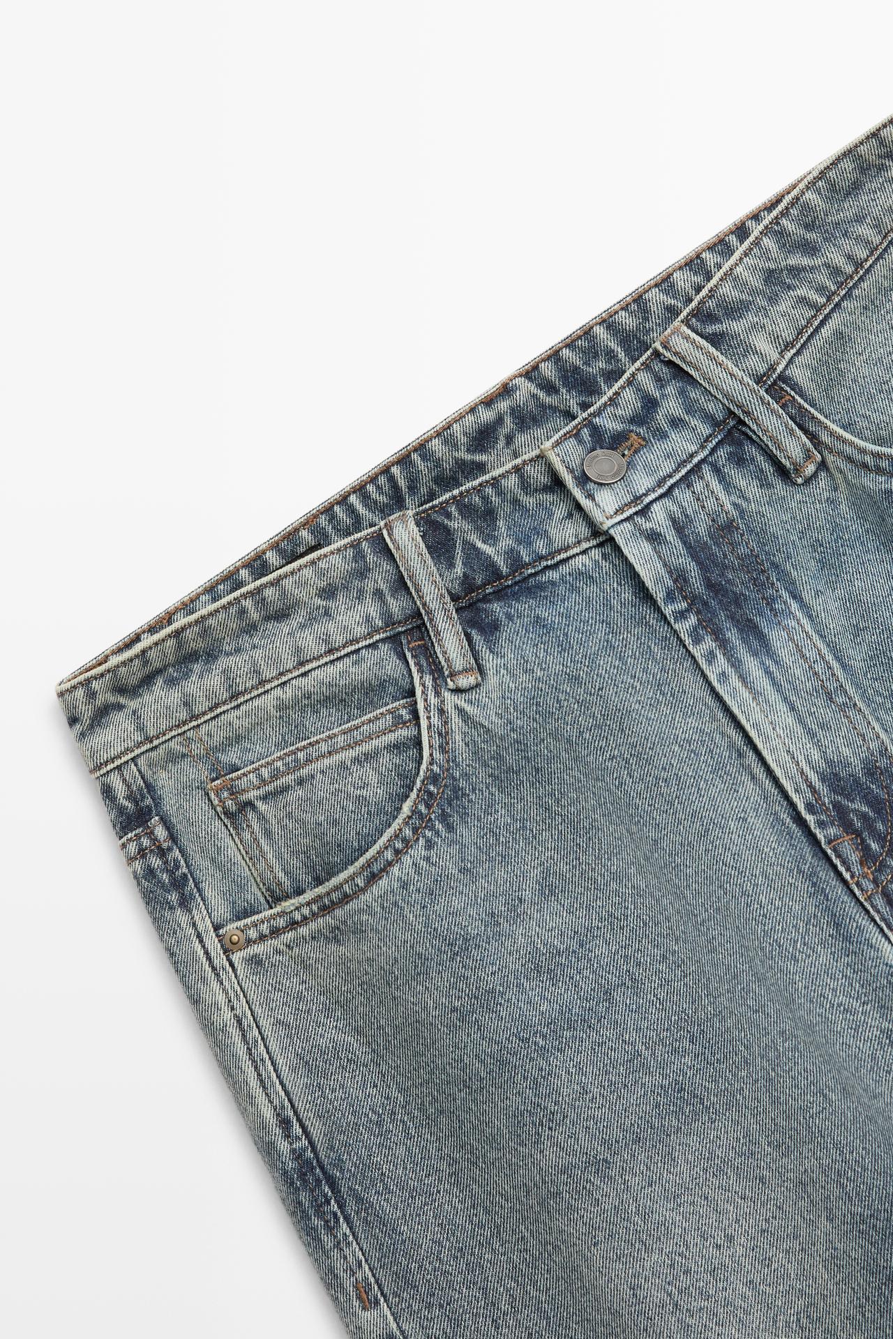 Tapered fit jeans — MEDIUM BLUE