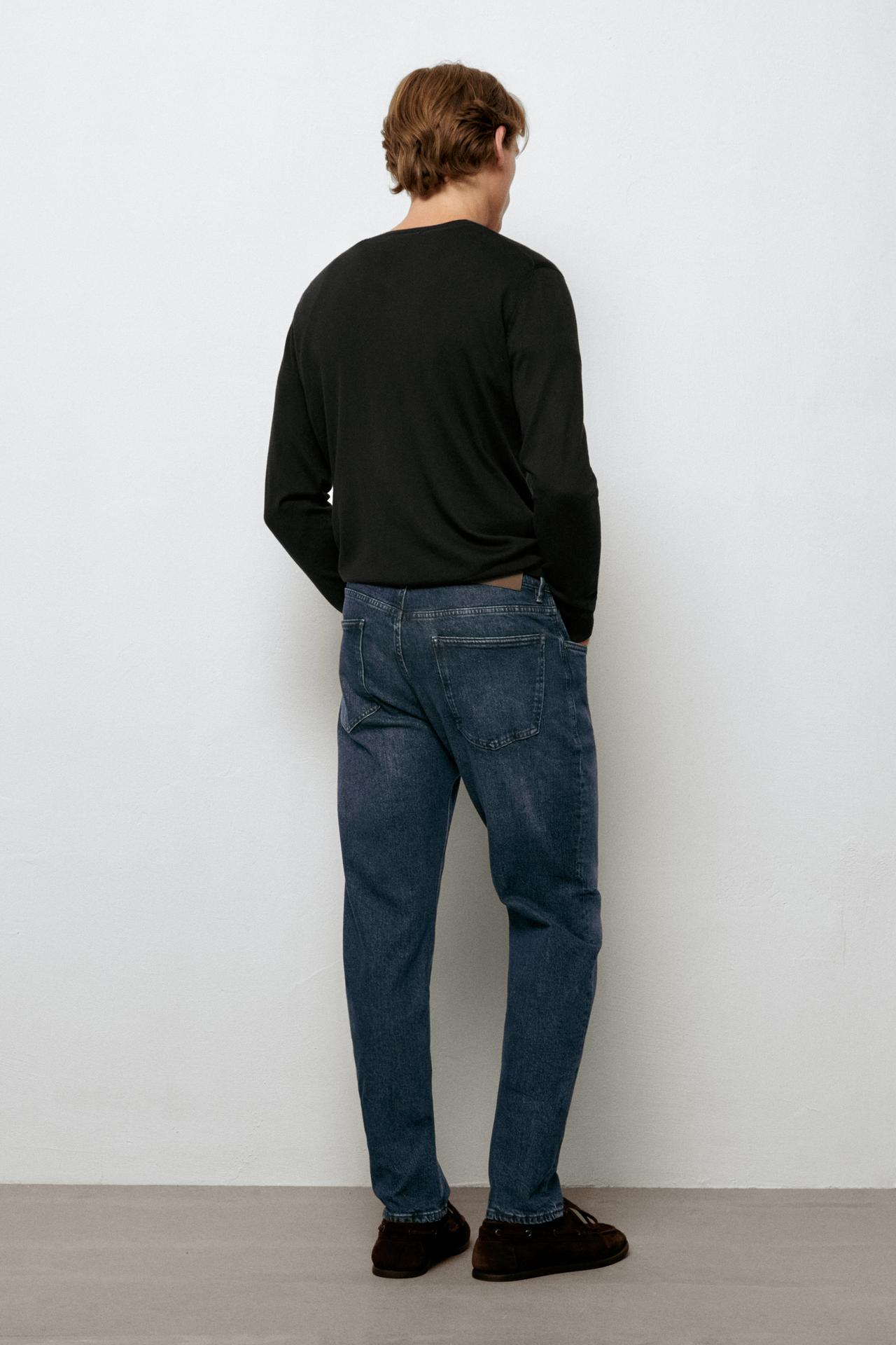 Slim fit jeans — DARK BLUE