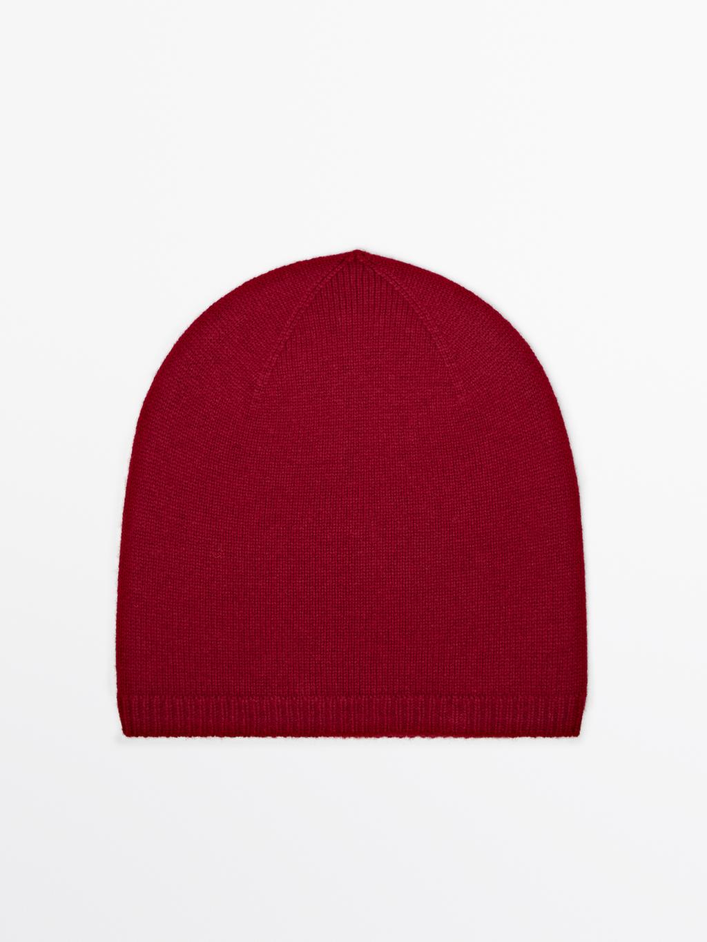 Fine wool blend beanie · Red, Mole Brown, Grey, Cream, Grey
