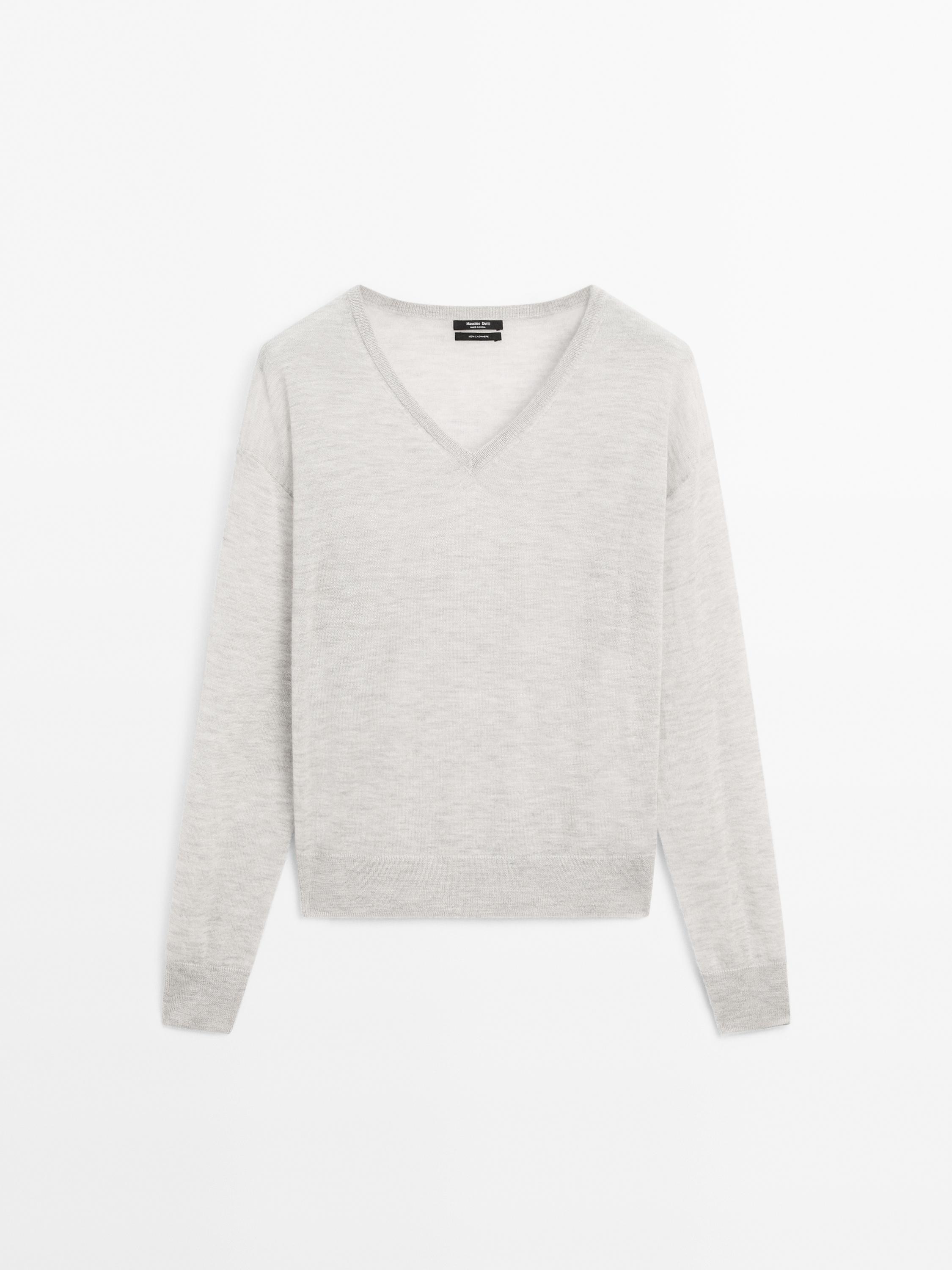 Feinstrickpullover aus reinem Kaschmir