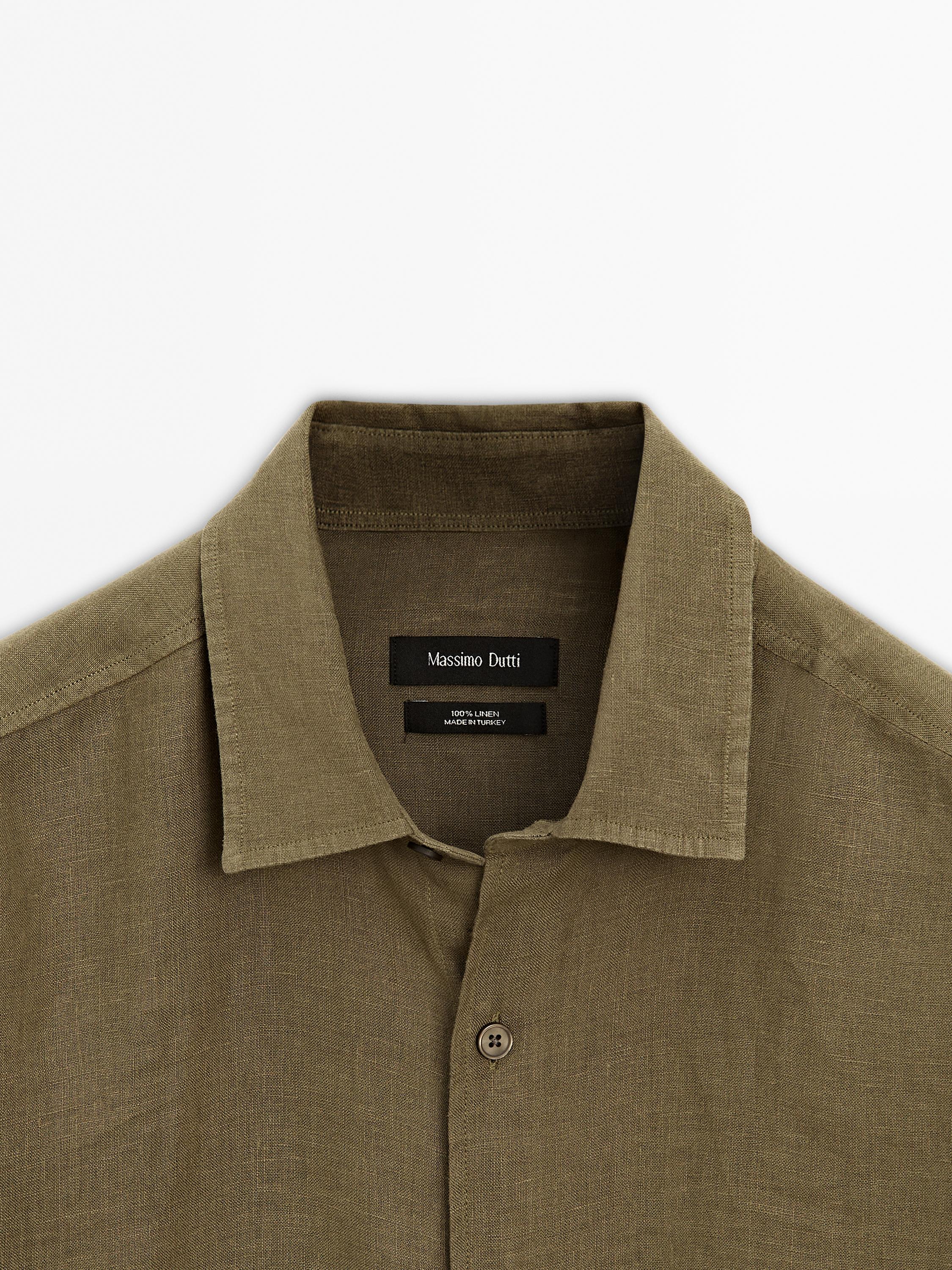 Regular fit shirt with pocket detail