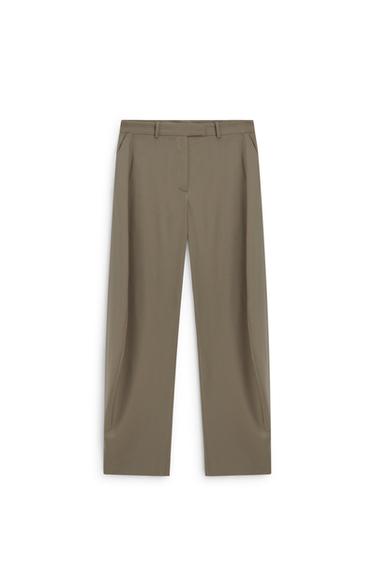 Wide-leg side seam pants - LIMITED EDITION — MOLE BROWN 5