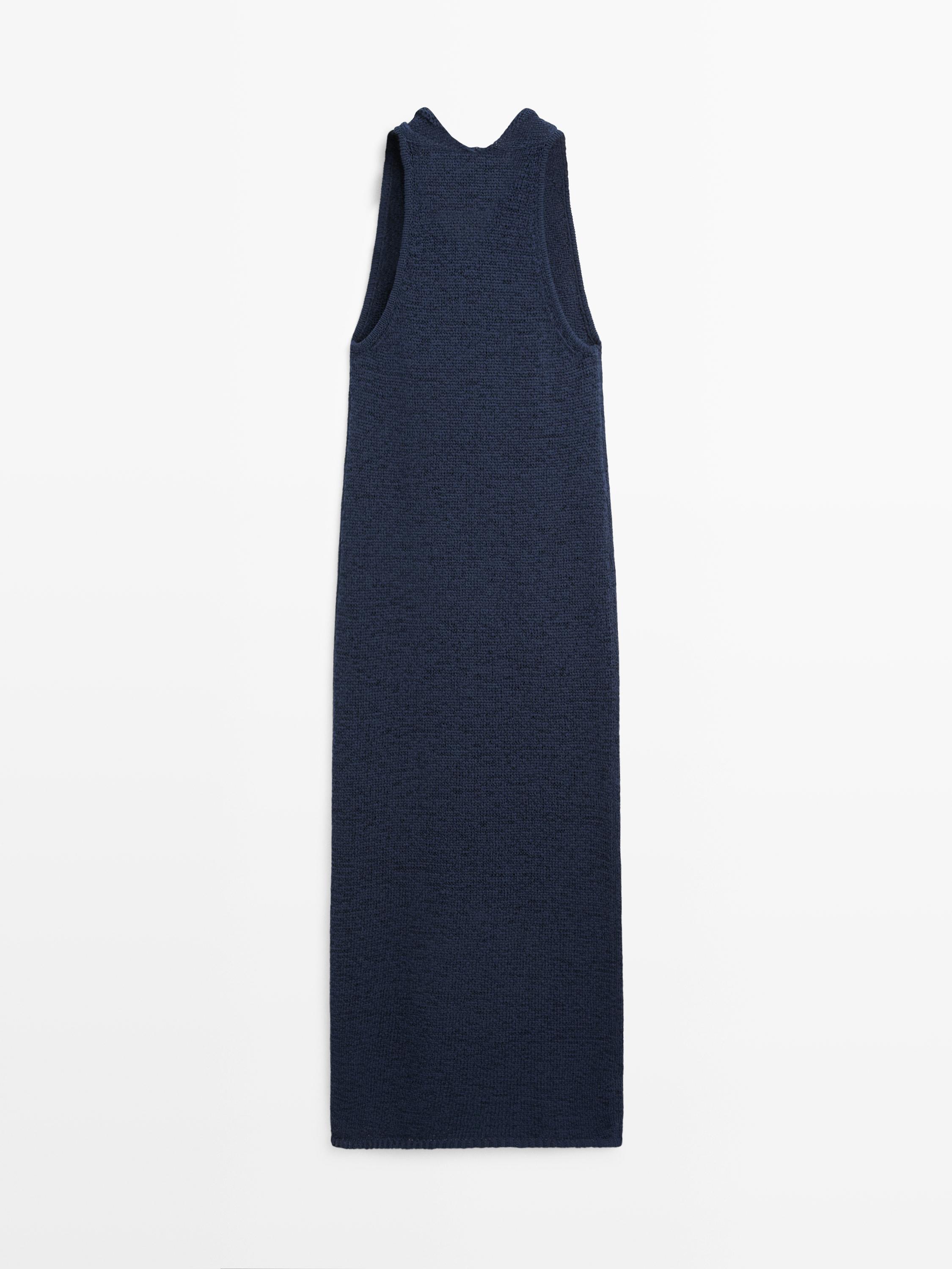 massimo dutti navy blue dress Rent Massimo Dutti Navy Dress UK 10