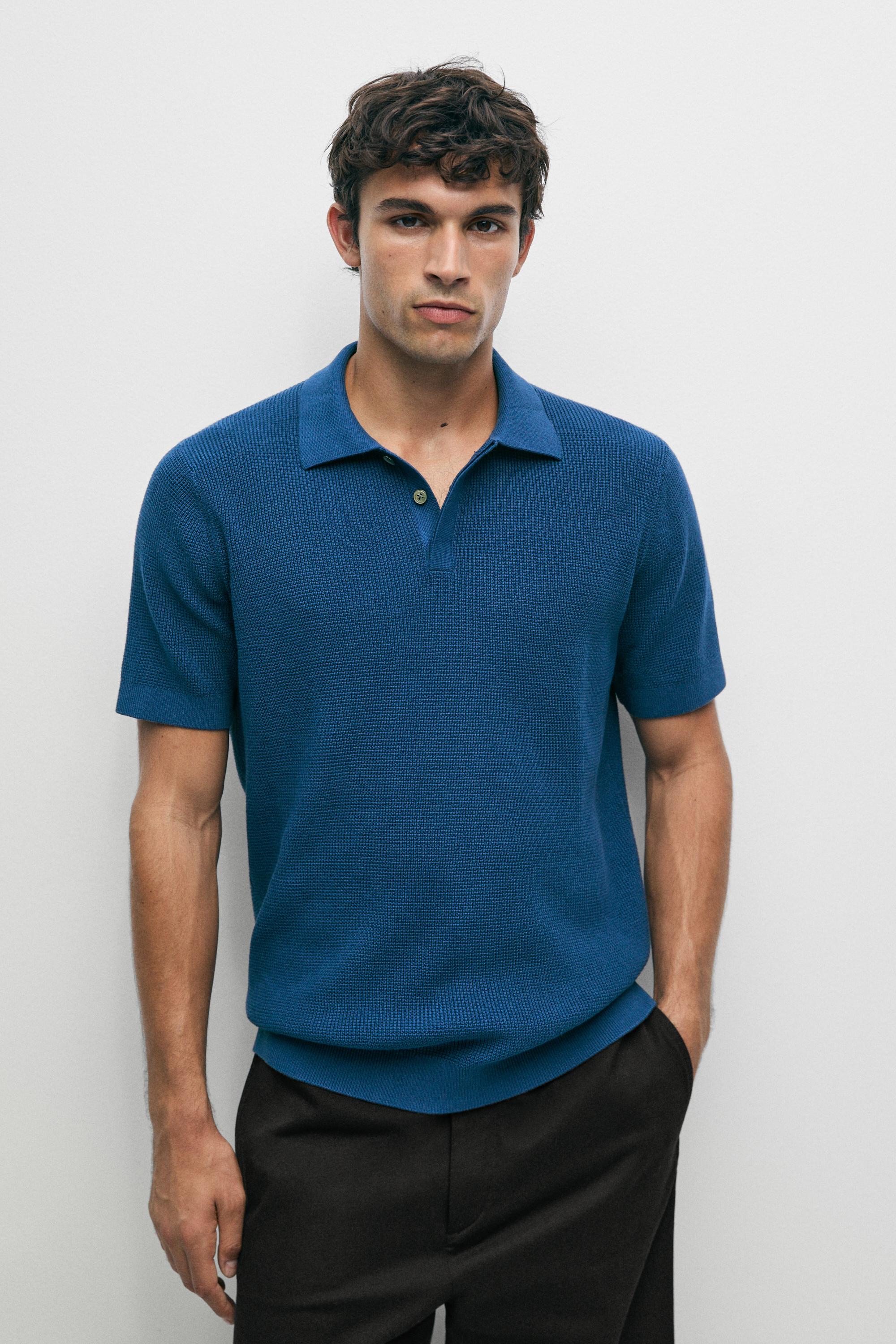 100% cotton short sleeve polo shirt