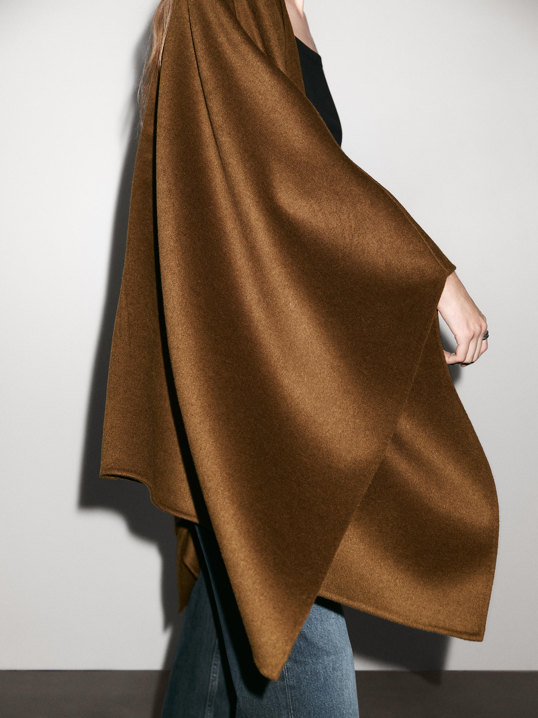 Wool blend Cape