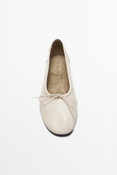High-heel ballerinas — WHITE 6