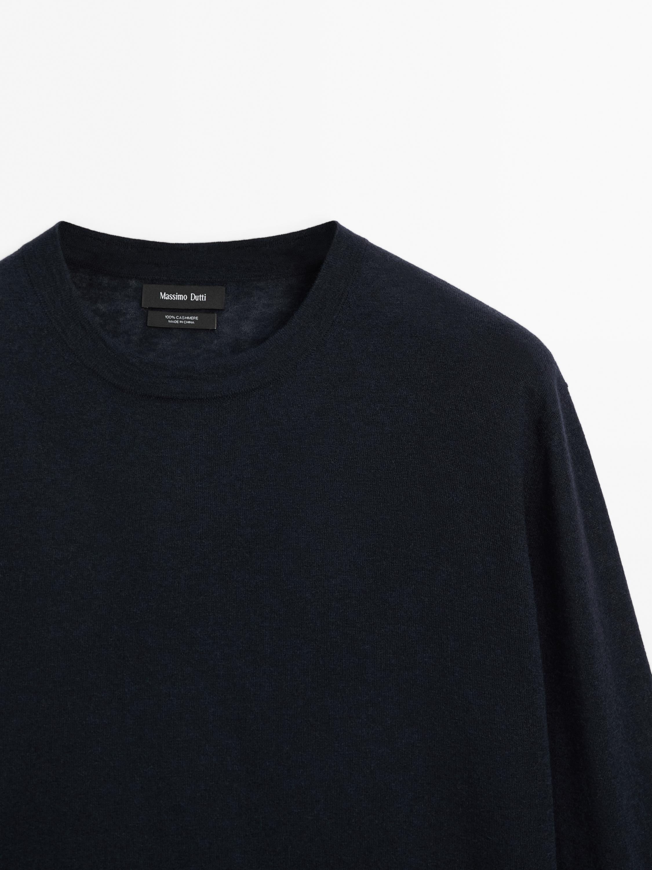 Lightweight knit 100% cashmere sweater