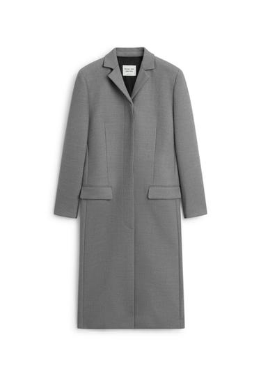 Wool blend long coat - LIMITED EDITION — GREY 5