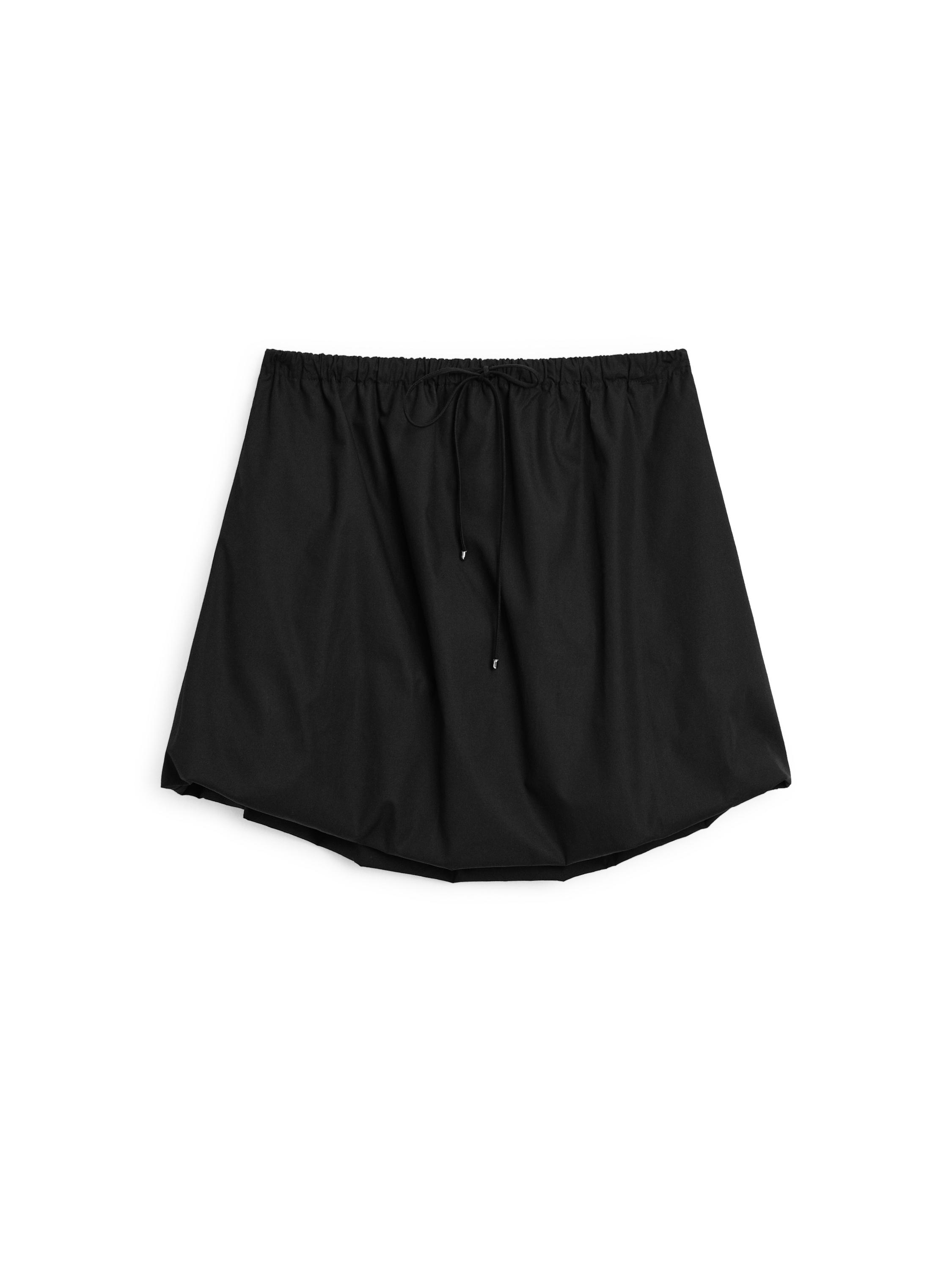 ★ Massimo Dutti★ balloon mini skirt 05276400800 Mini balloon skirt · 黑色· 正装/ 裙子| Massimo Dutti