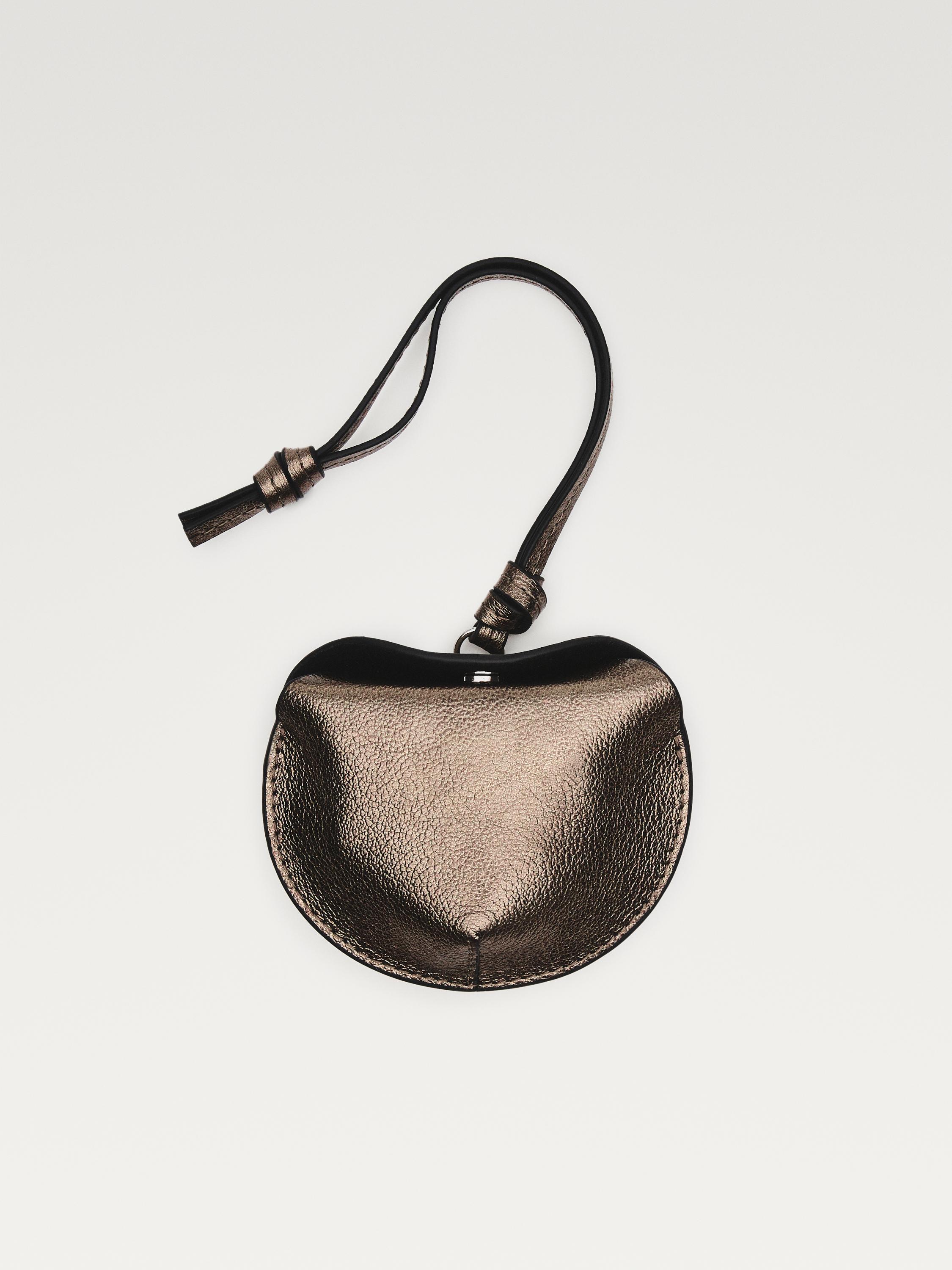 Foldable nappa leather AirPods case — SILVER