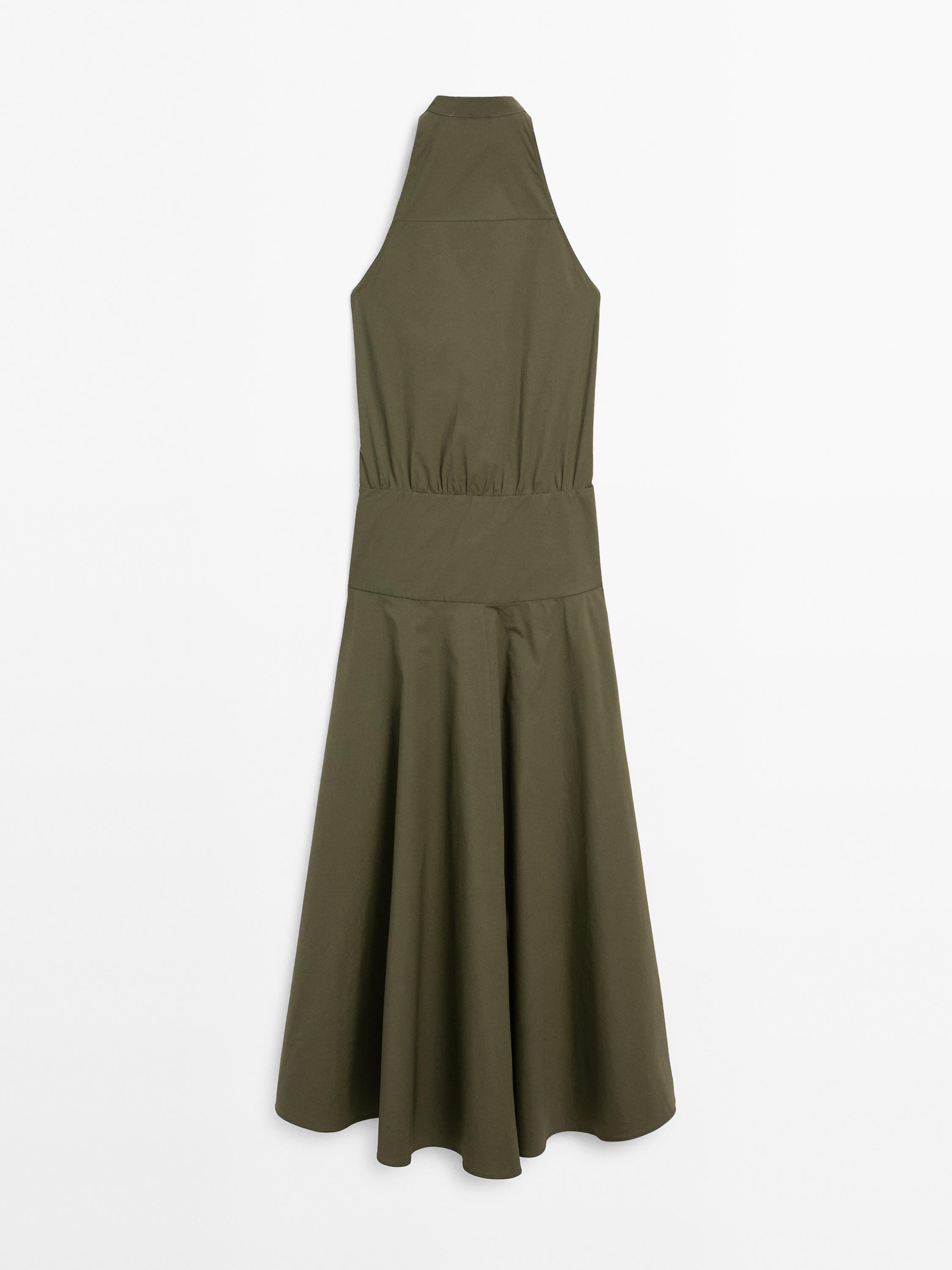 Long halter dress