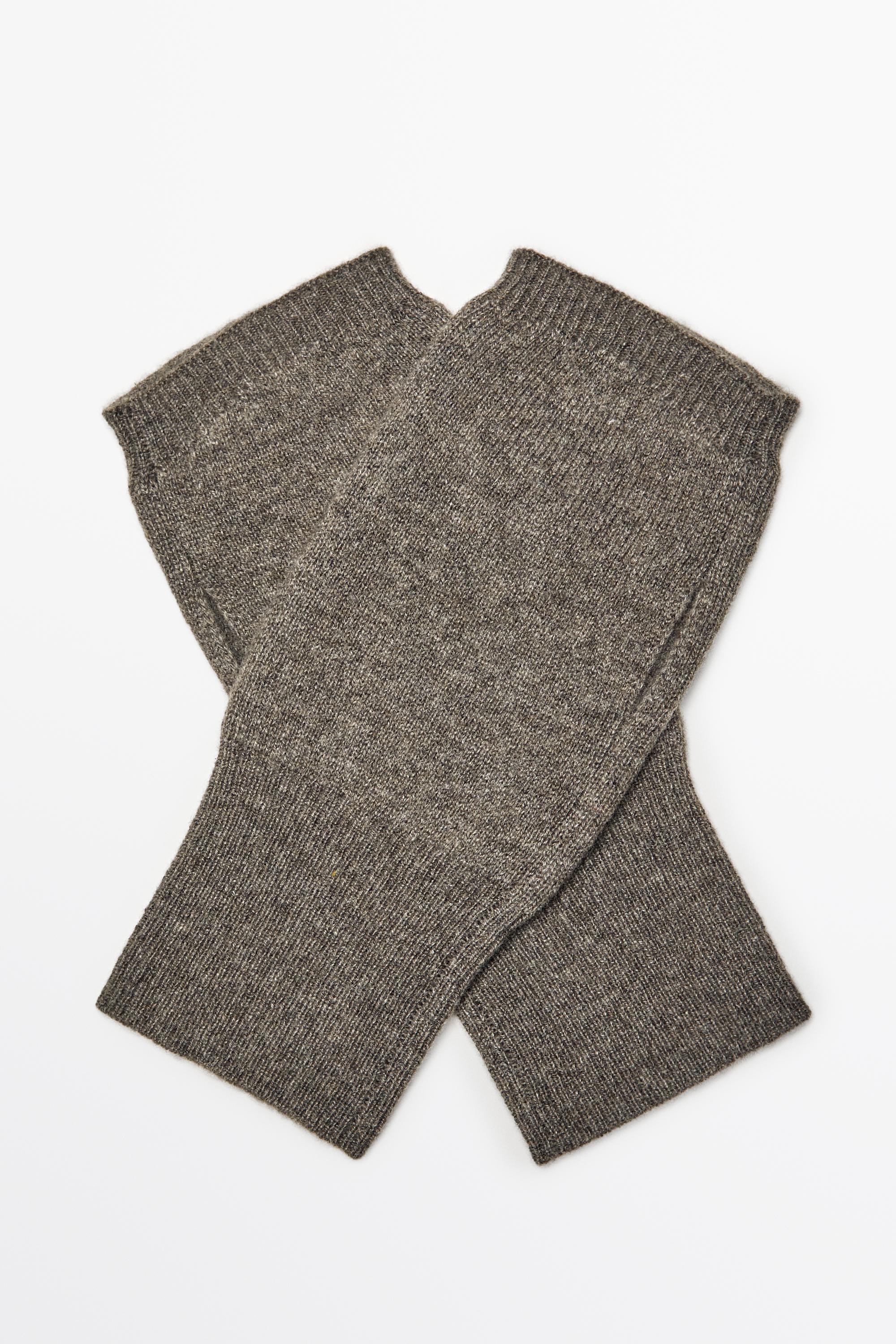 100% cashmere knit mittens