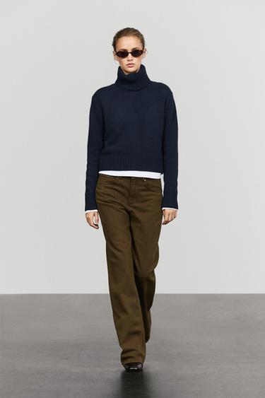 Straight-leg jeans — BROWN 1