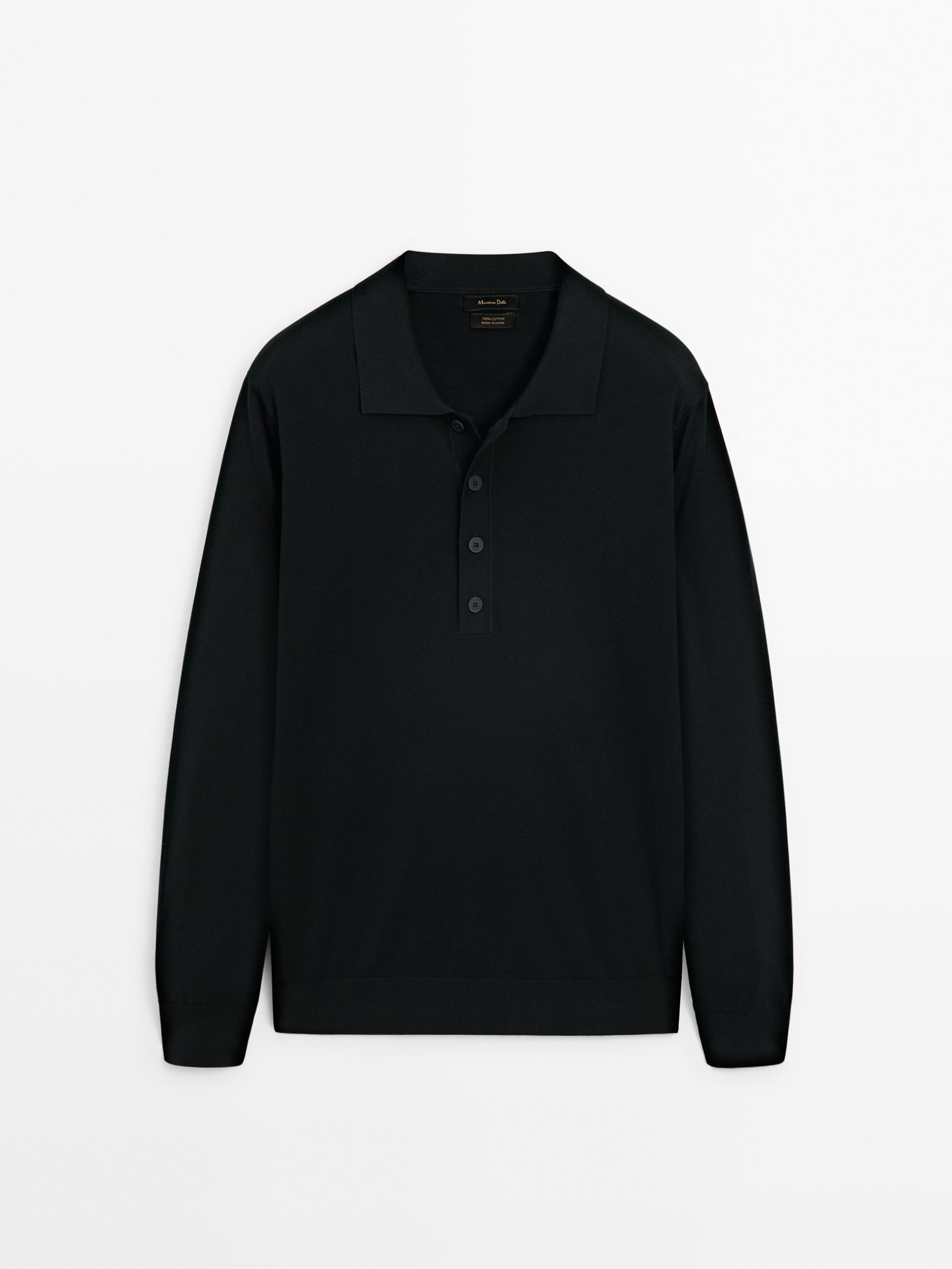 Wool blend overshirt with pocket · Navy Blue · Dressy | Massimo Dutti