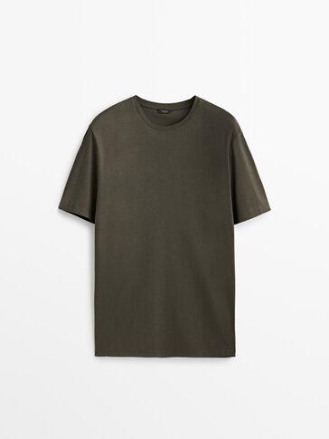 100% mercerised cotton T-shirt