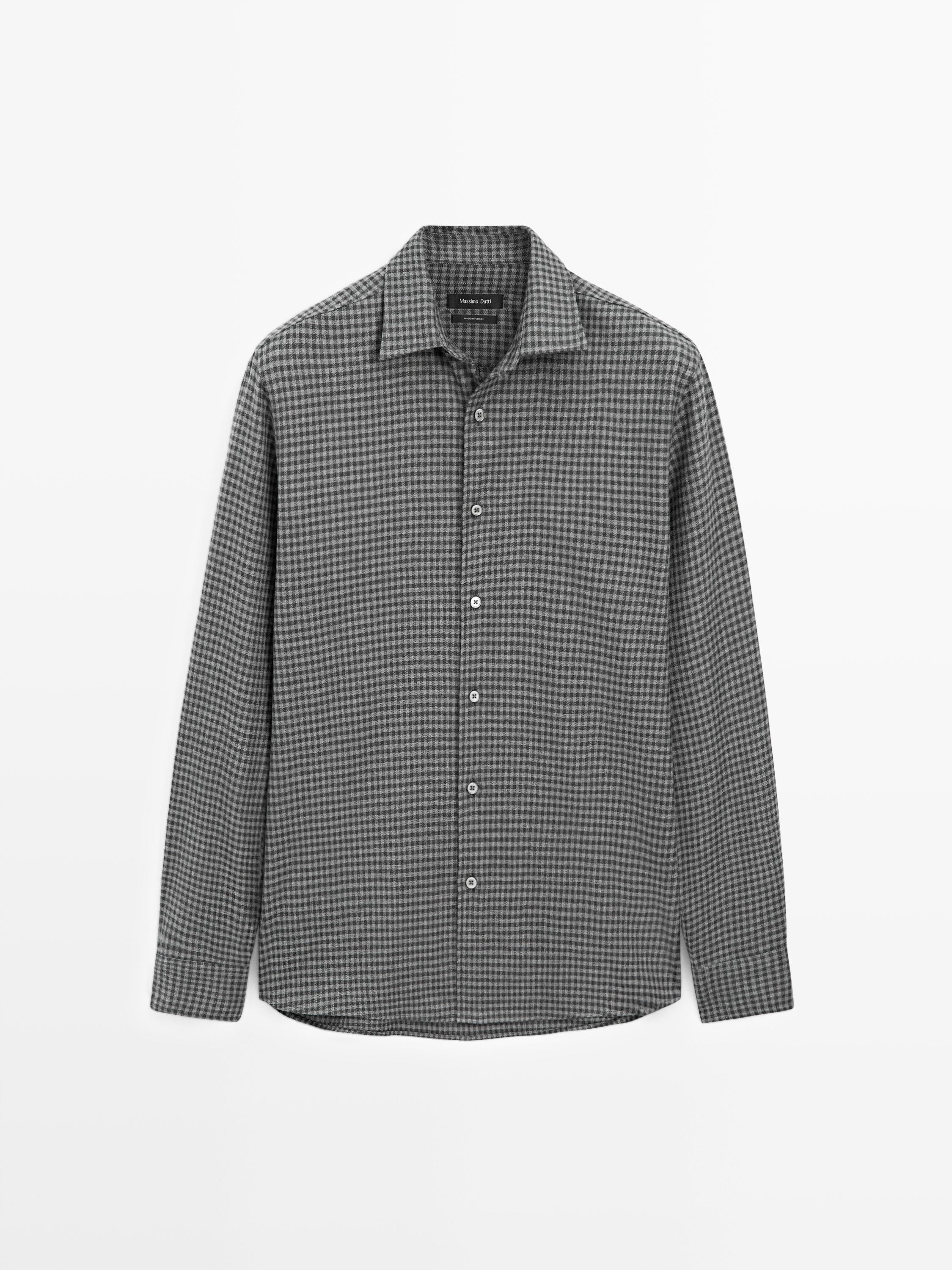 Camisa cuadros regular fit