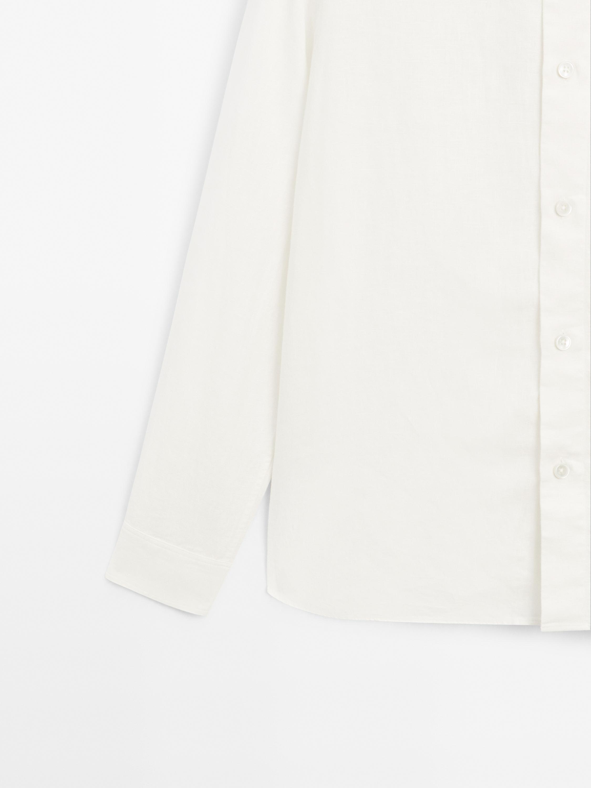 Kemeja regular fit linen 100%