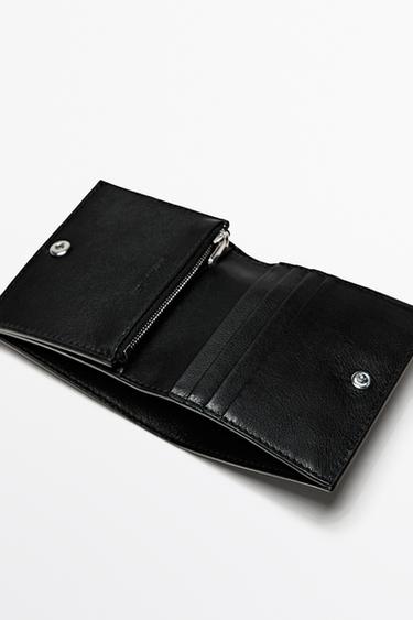 Nappa leather wallet — BLACK 3
