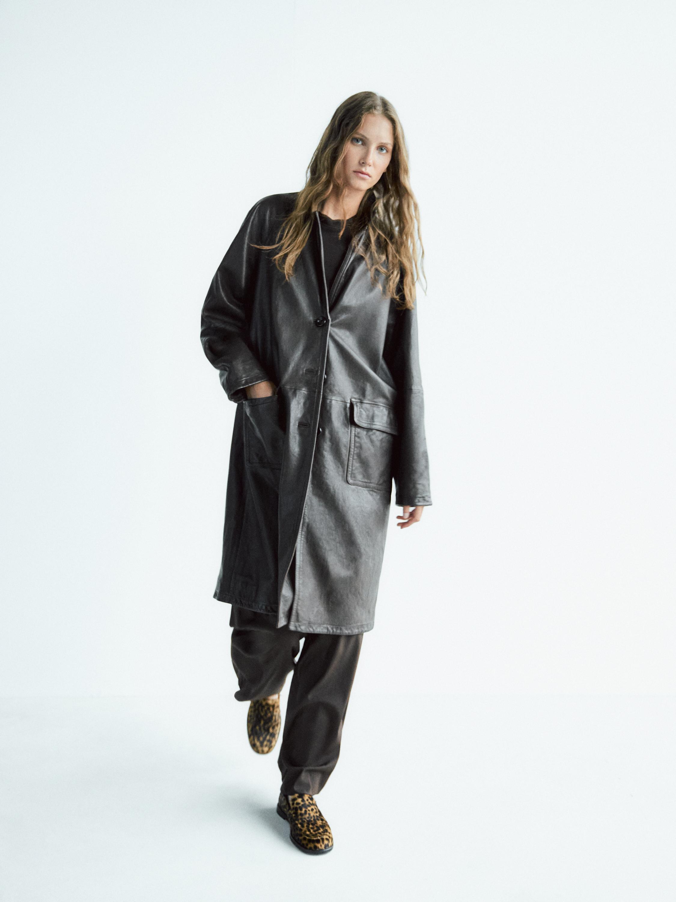 Mocassin met panterprint