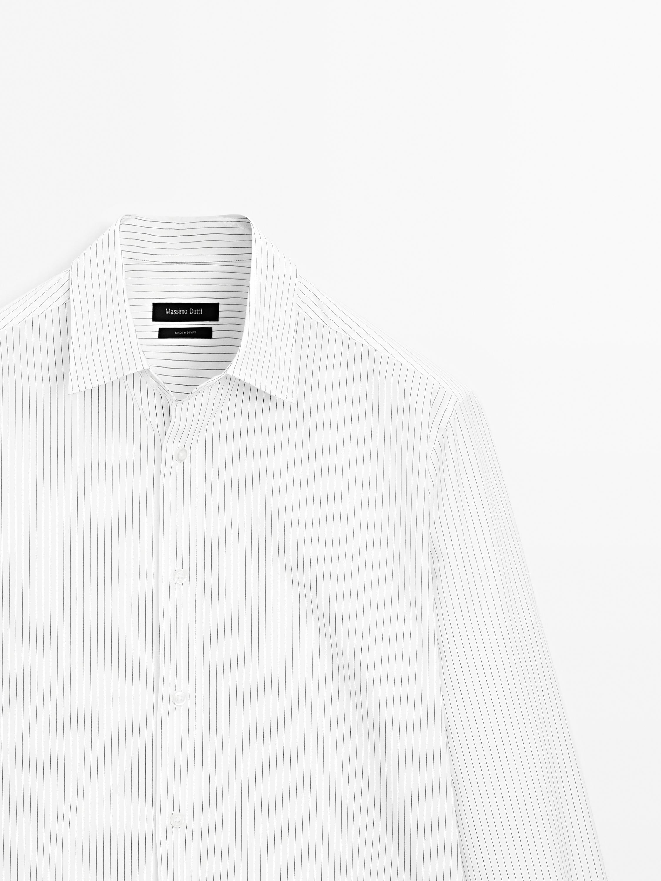 100% cotton regular fit poplin shirt