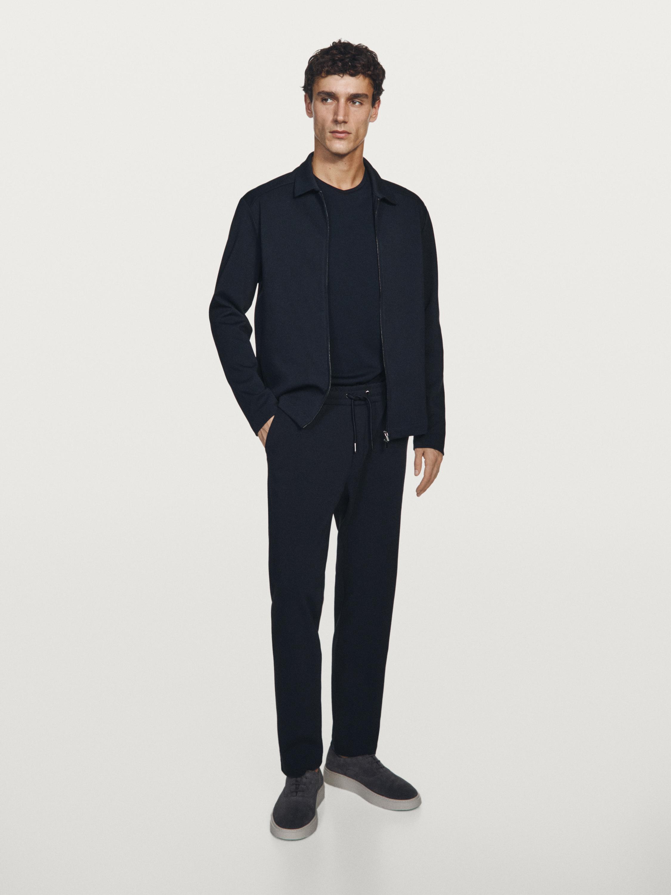 Lightweight cotton blend jacket