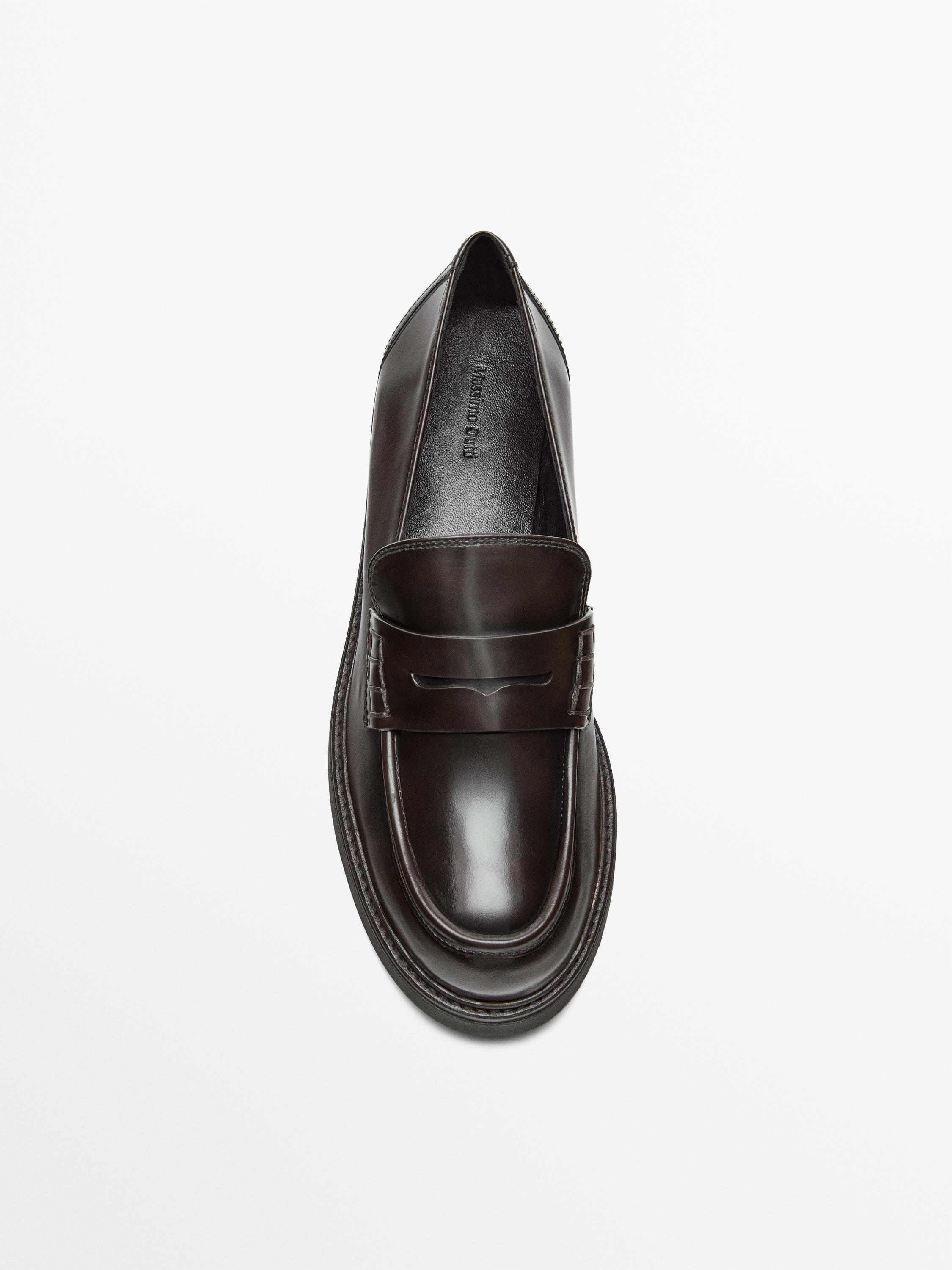 Mocasín antifaz piso track