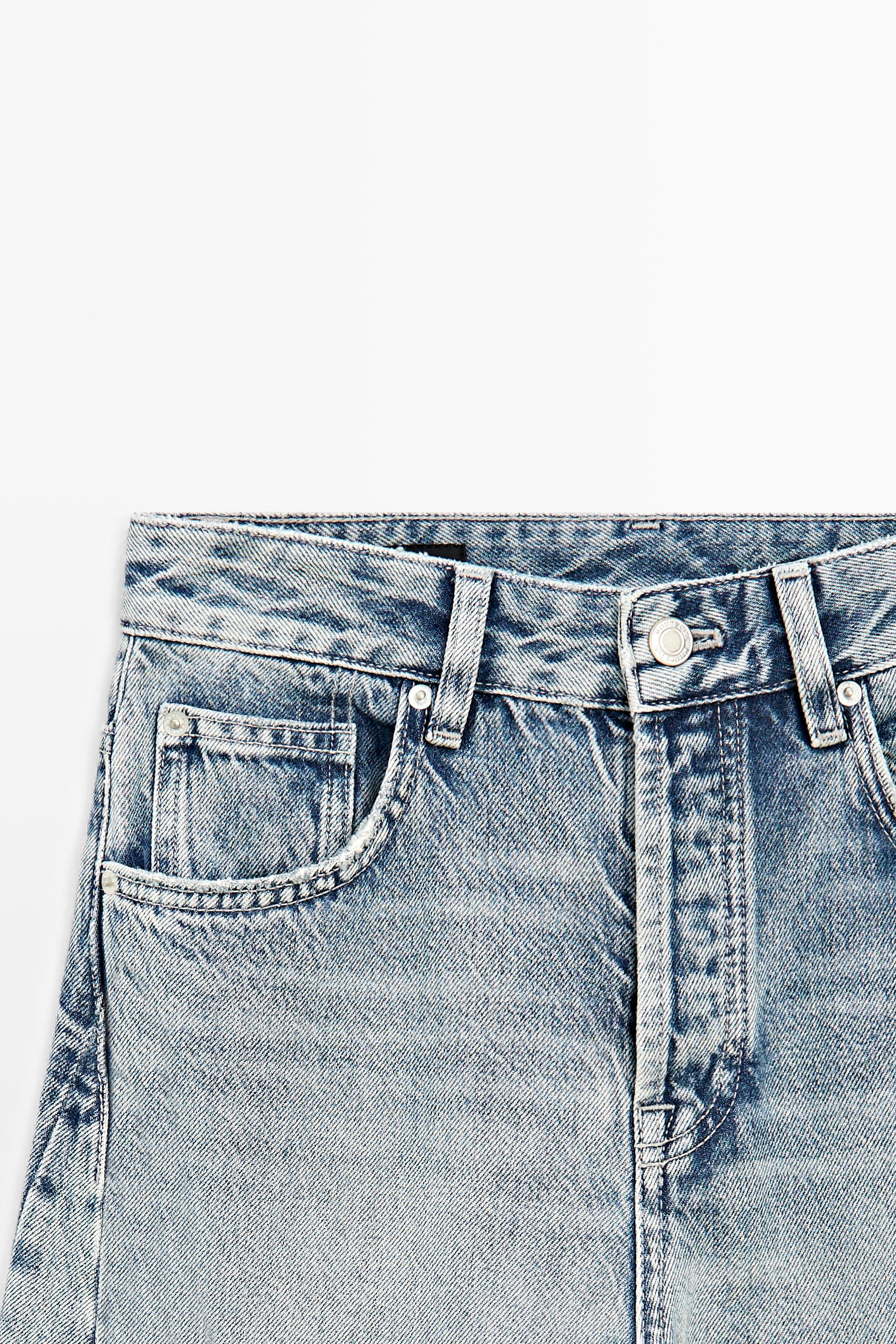Jeans balloon fit tiro medio