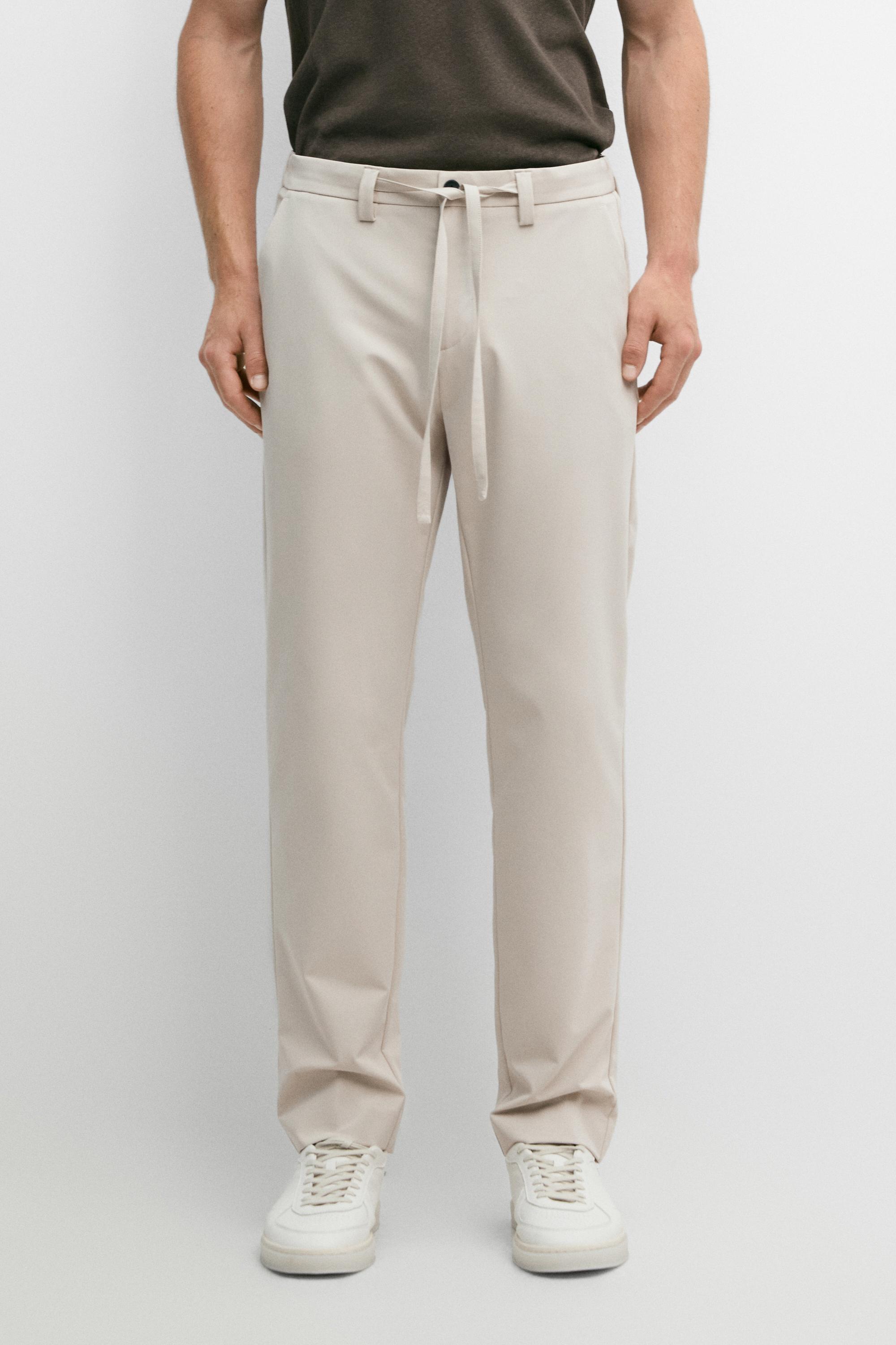 Technical trousers — Light Beige