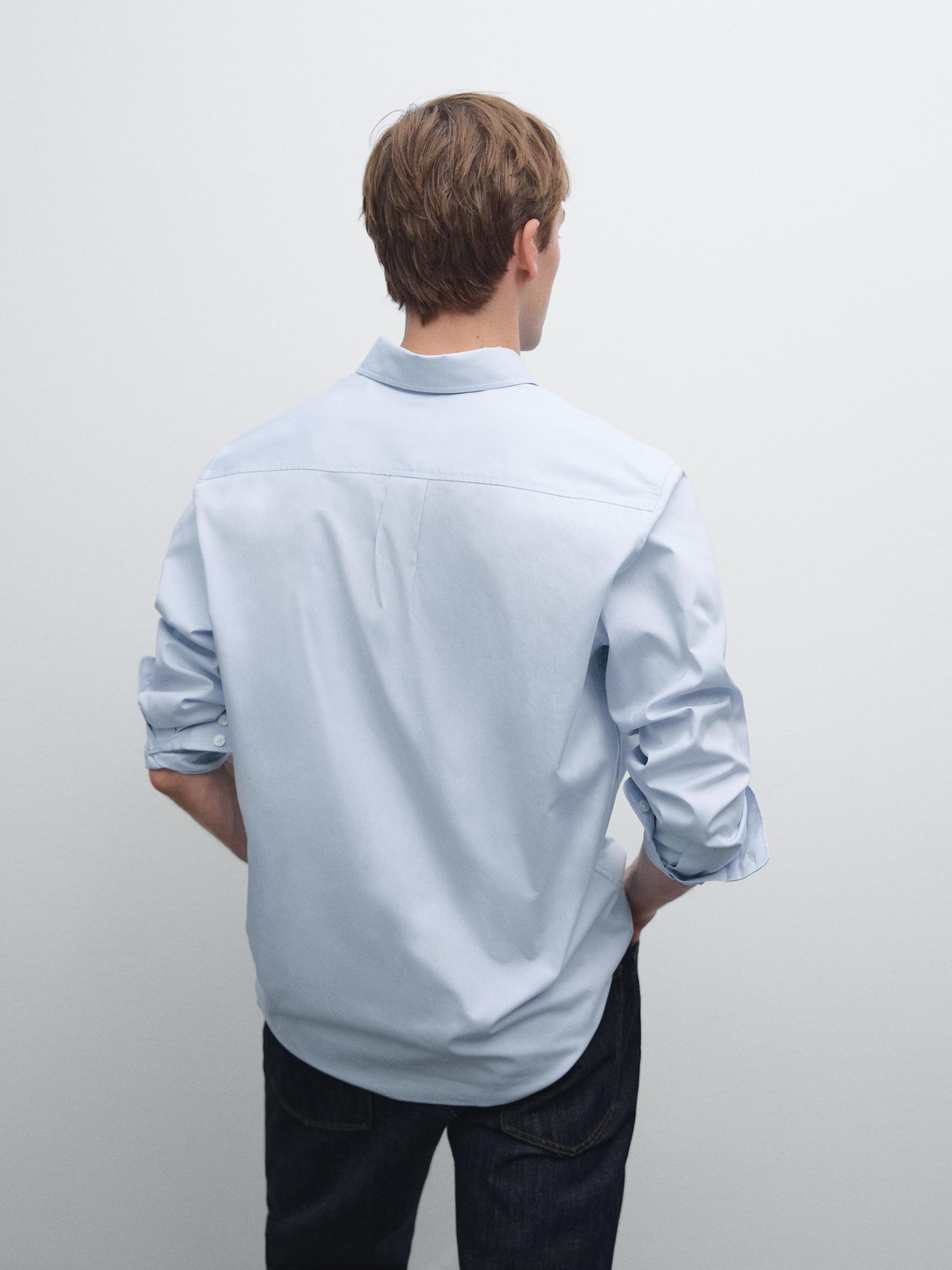 Camisa oxford regular fit