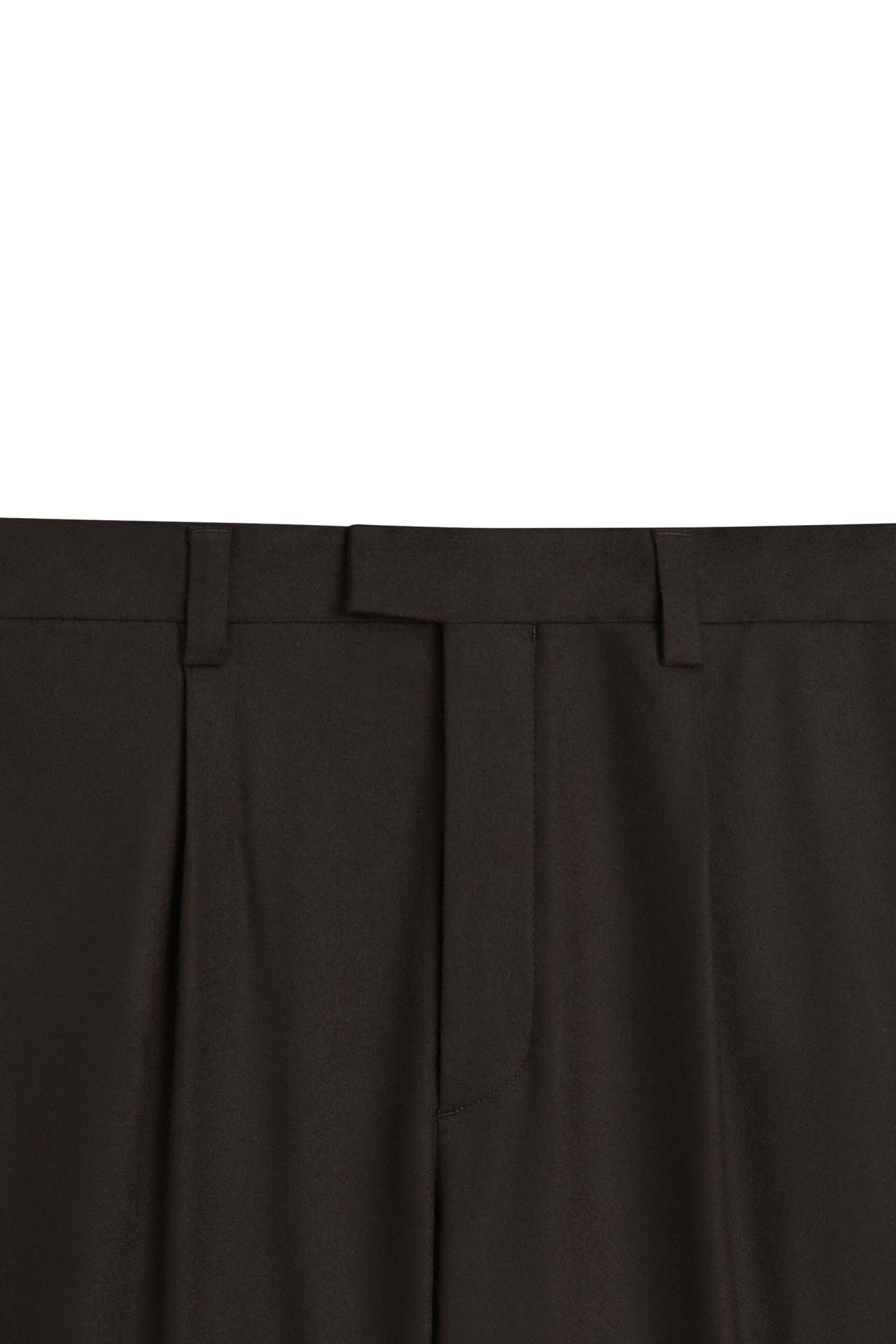 Wool blend darted suit pants - LIMITED EDITION — BROWN