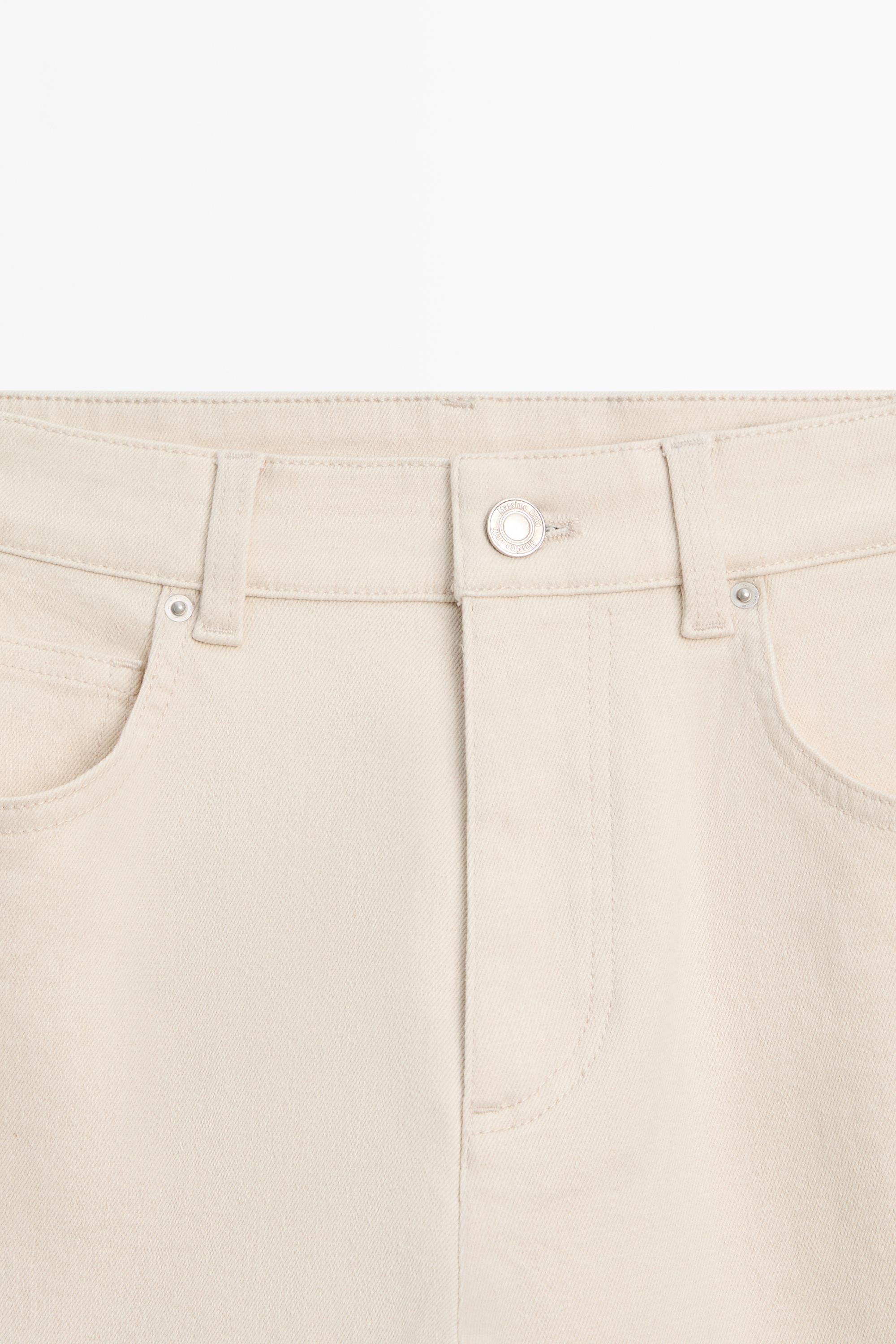 Straight-leg jeans with turn-up hems — CREAM
