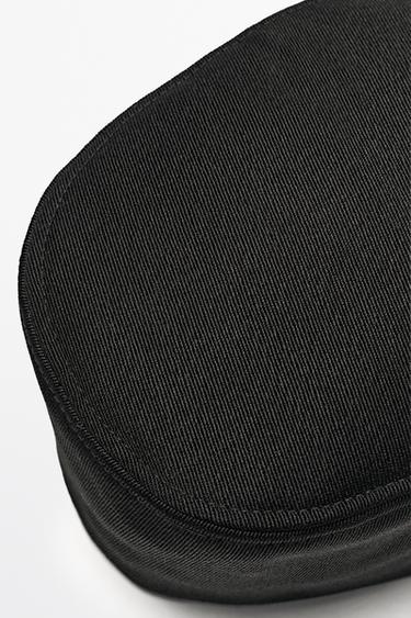 Wool blend cap — BLACK 3