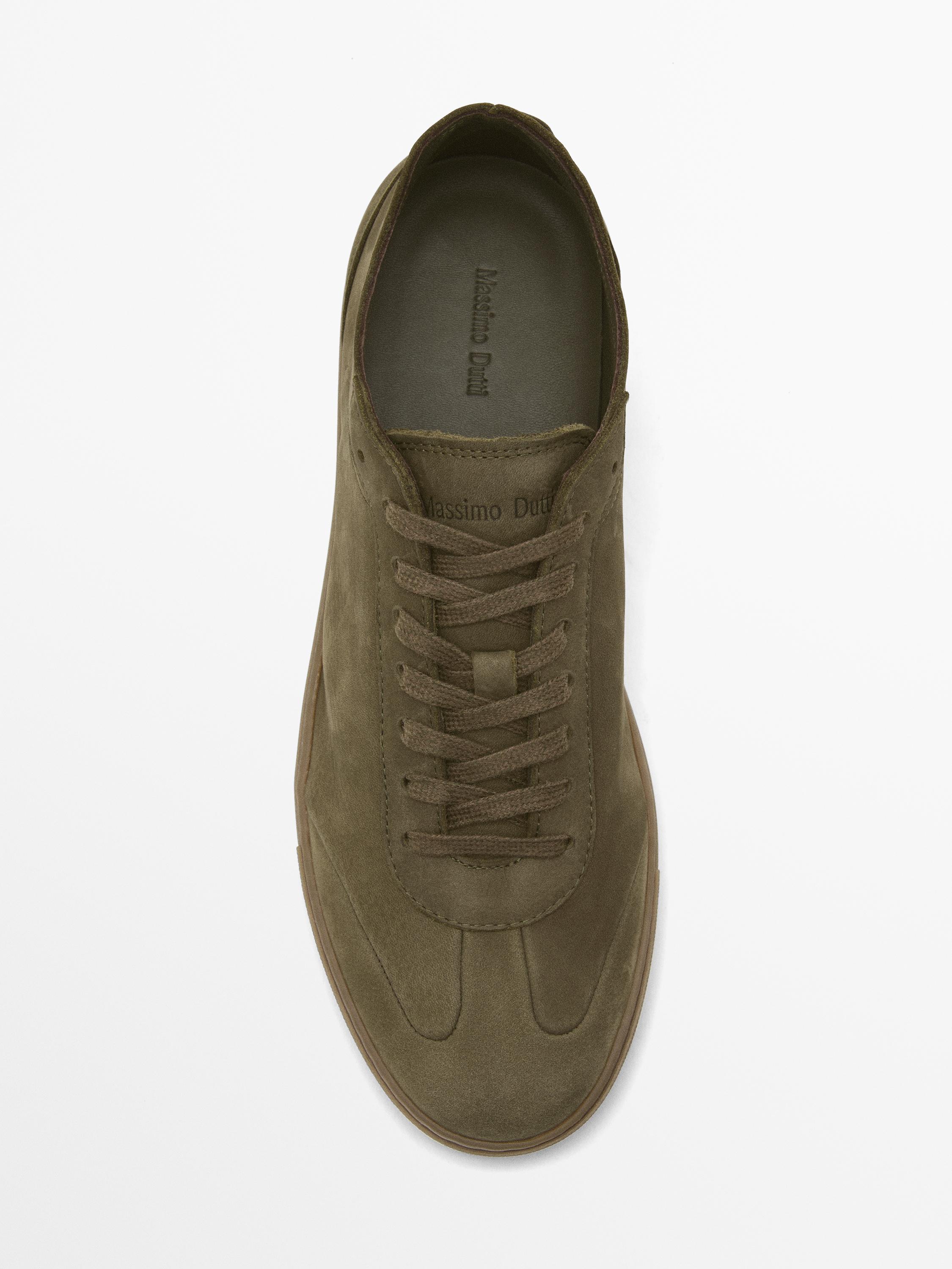 Nubuck trainers