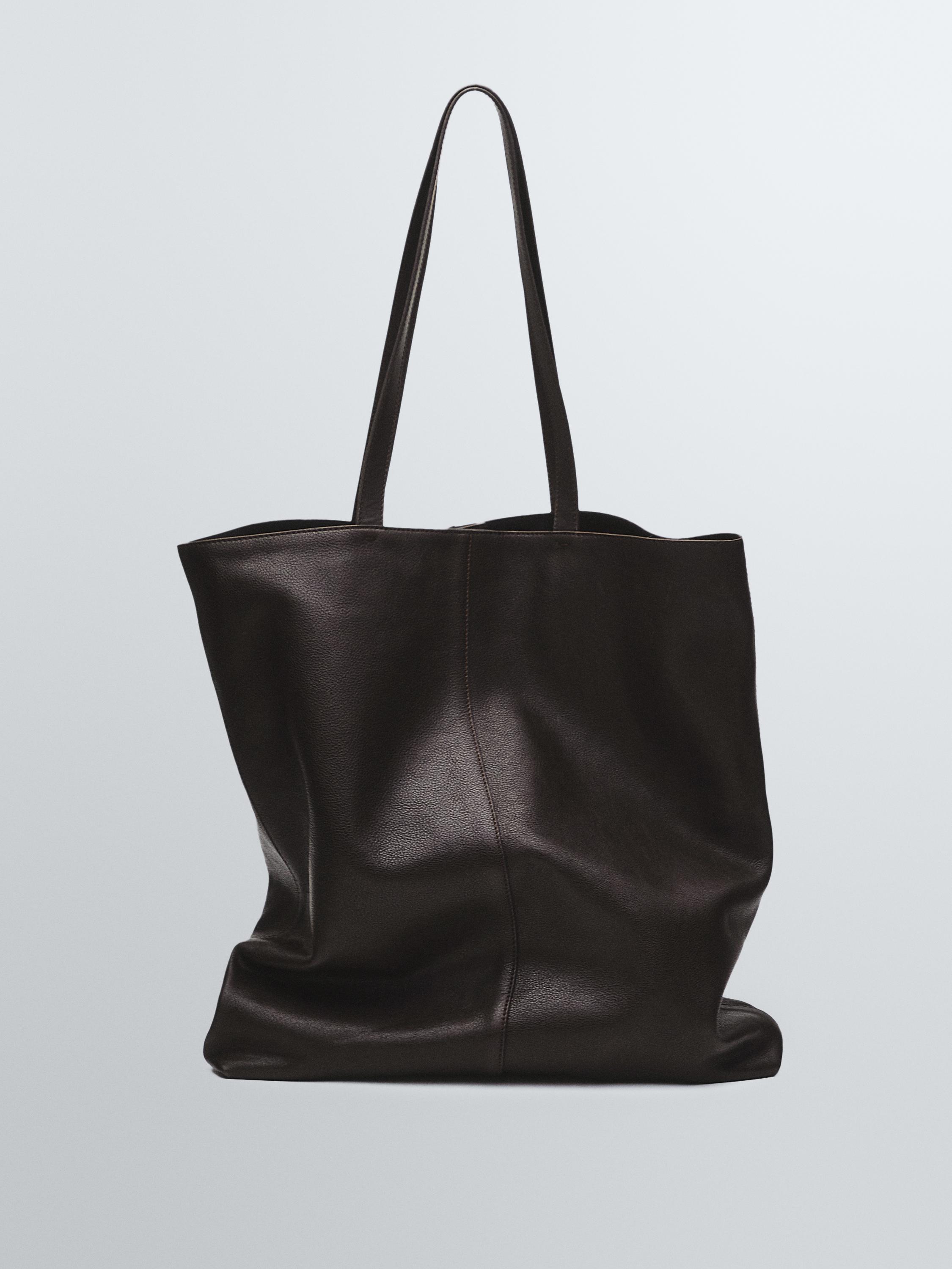 Bolso tote piel napa