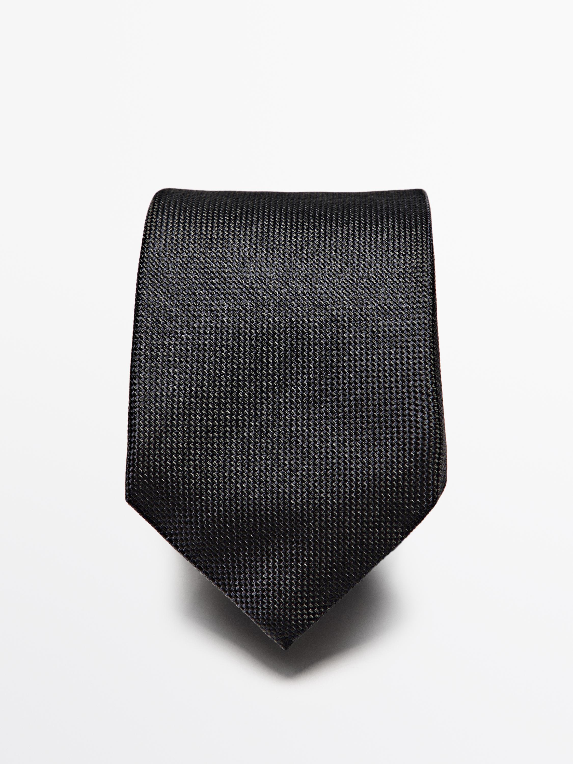 Corbata 100% seda morera