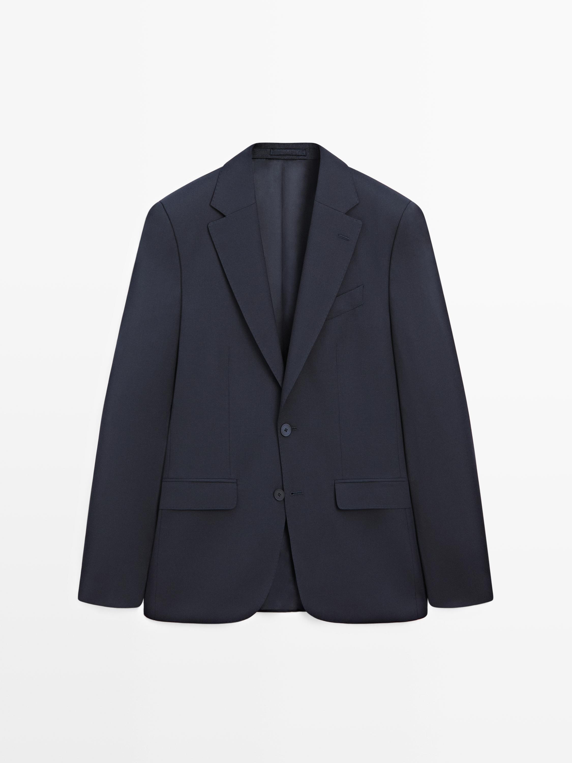 American wool blend suit