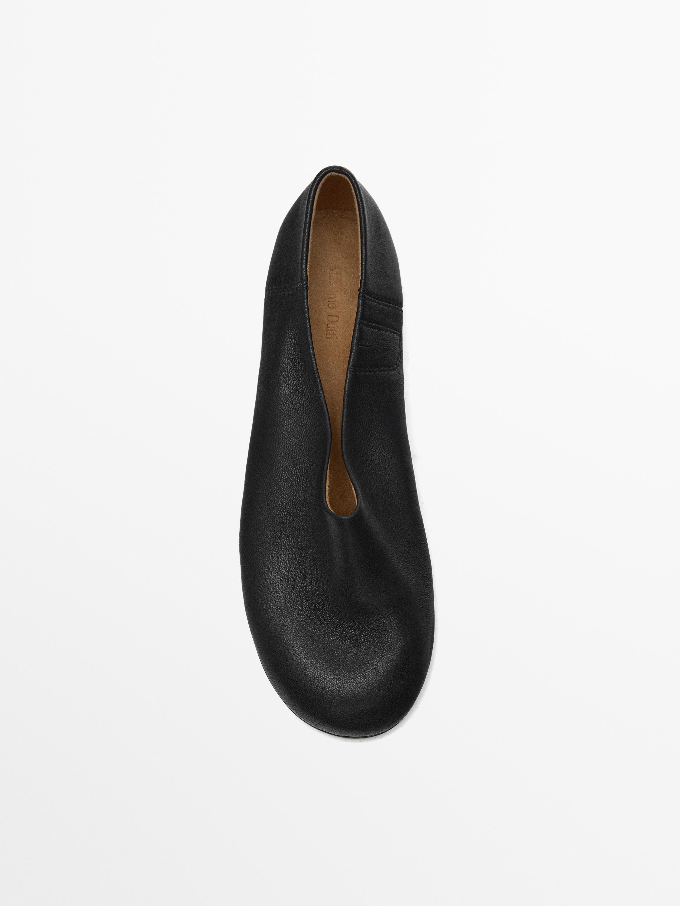 Ballerines souples bout rond