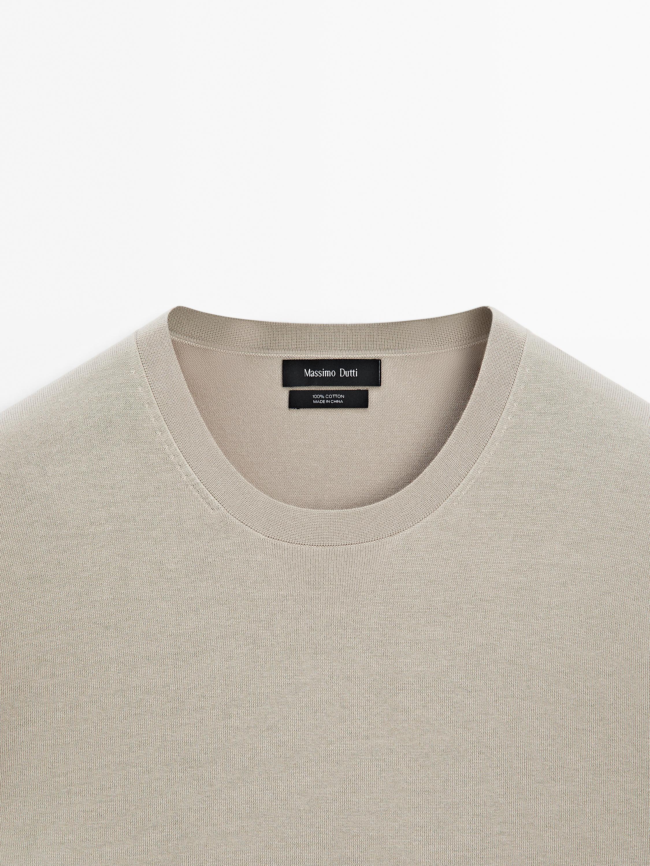 100% cotton knit T-shirt
