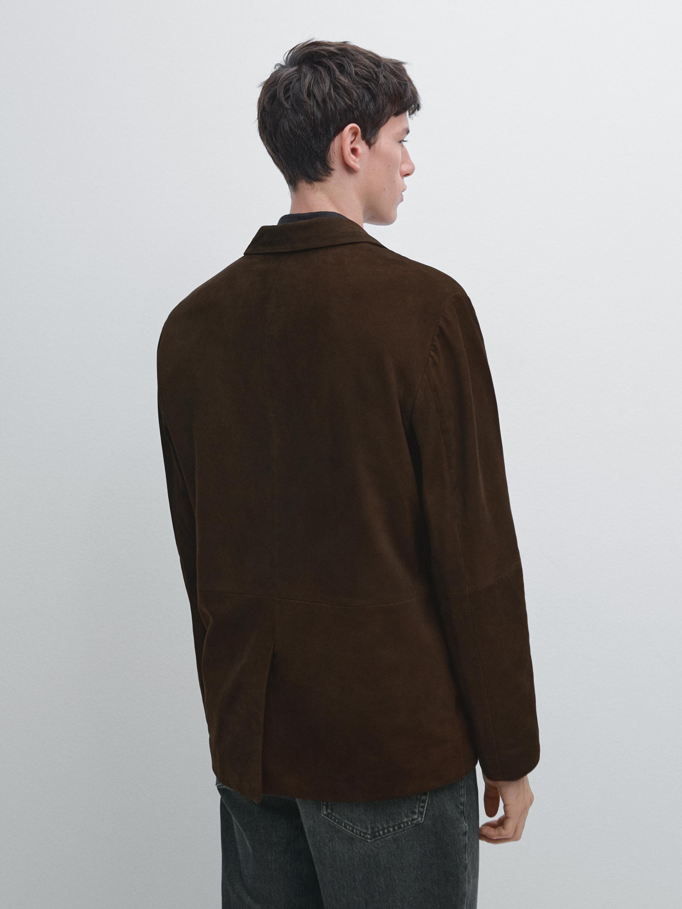 Americana piel nobuck