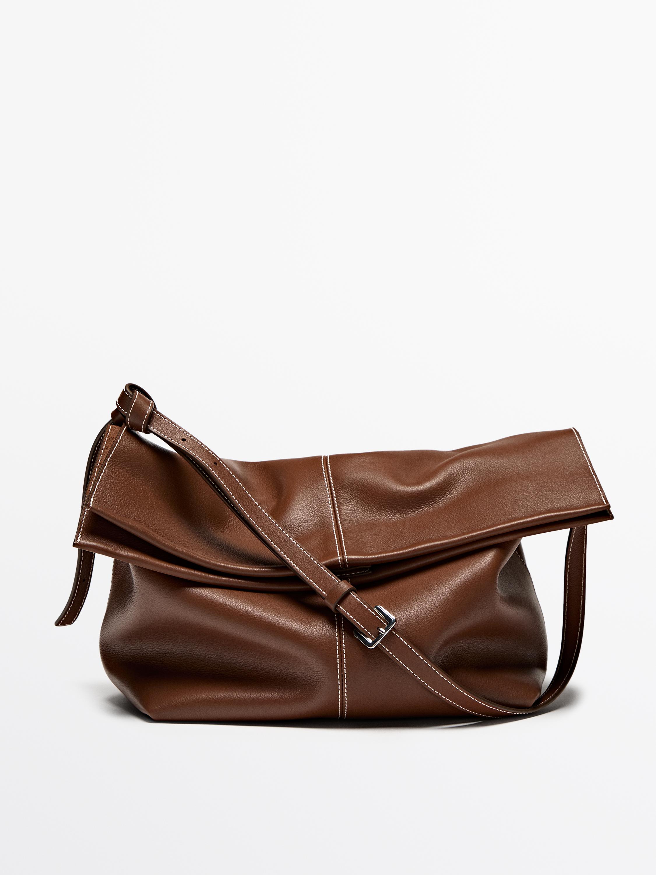 Sac en cuir nappa multiposition