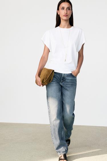 100% Cotton Short Sleeve T-Shirt — WHITE 5