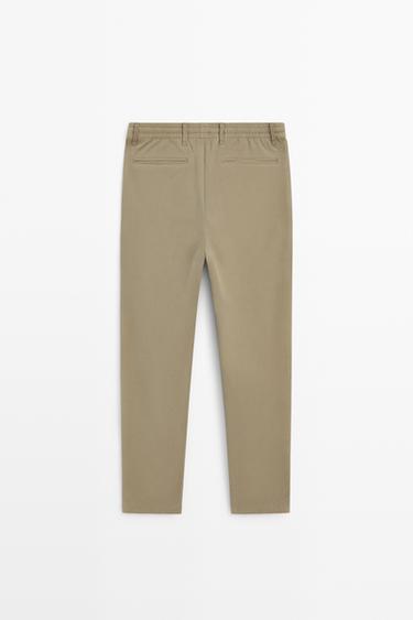 Jogger fit pants — BROWN 6