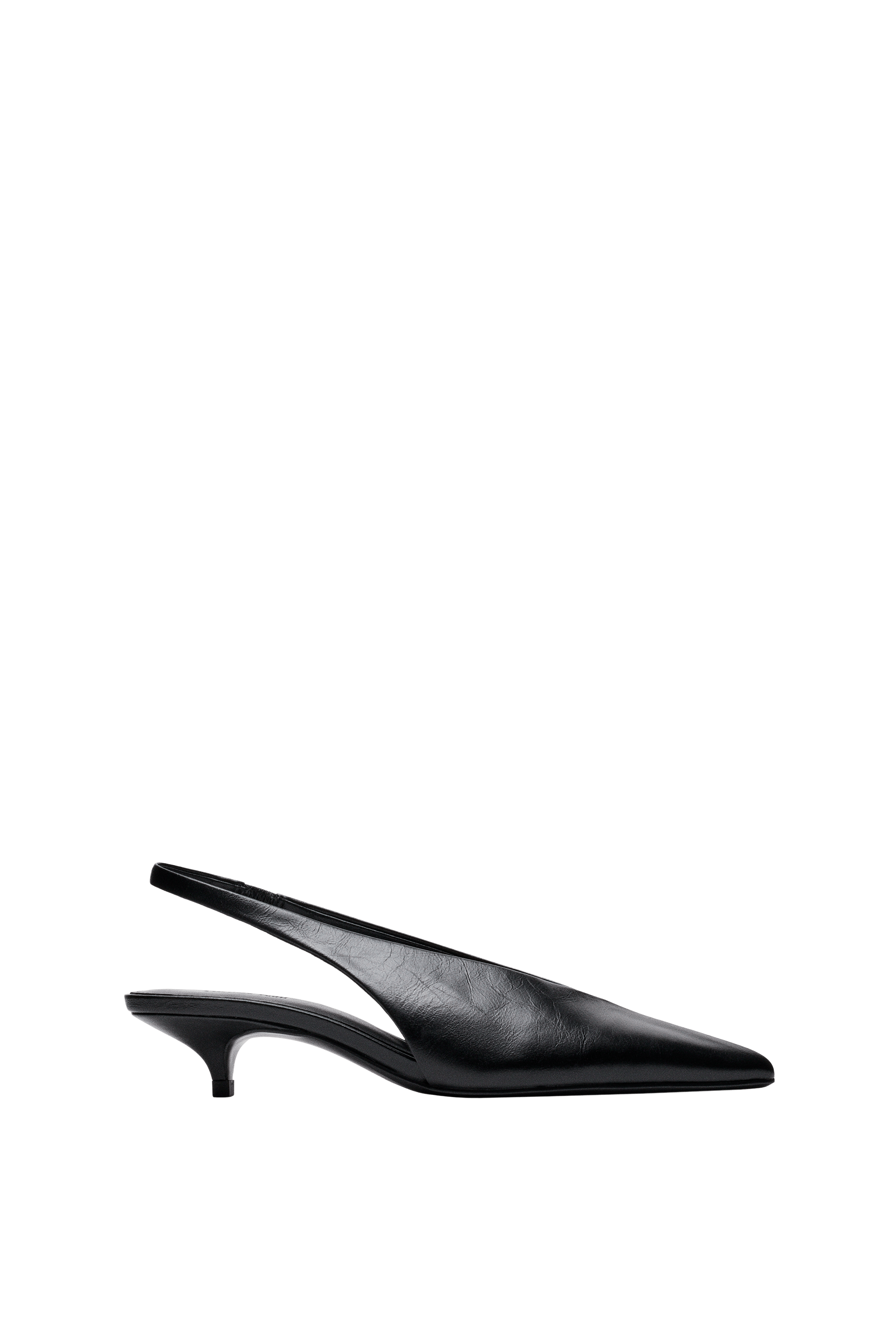 Massimo Dutti Slingback topuklu ayakkabı görsel 2