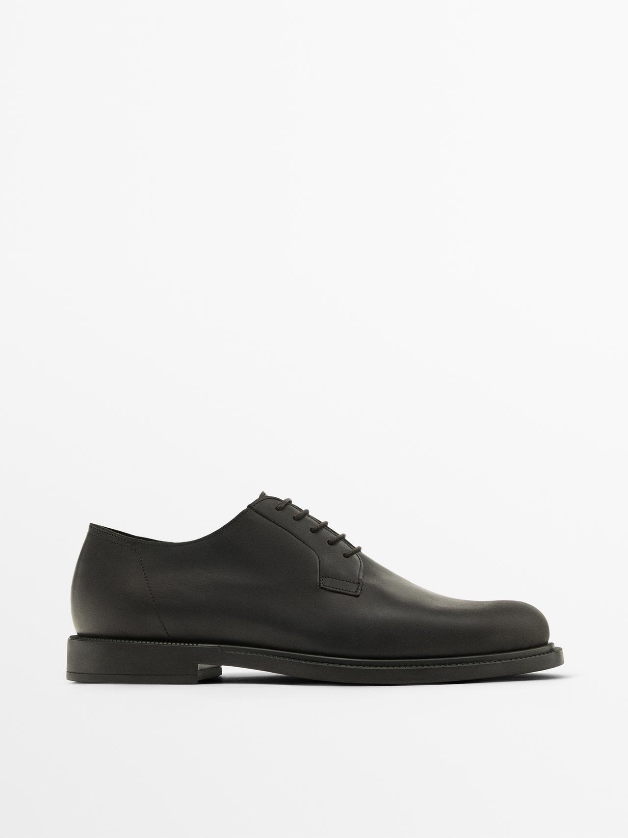 Massimo Dutti - Herre - Sorte Derbysko - Brun - 42