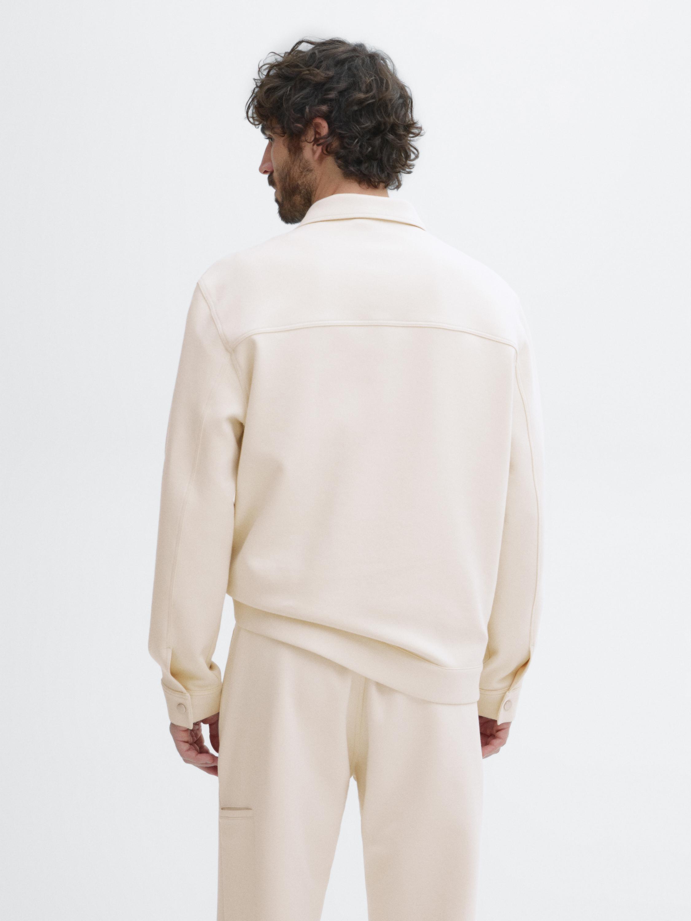 Cotton blend jacket