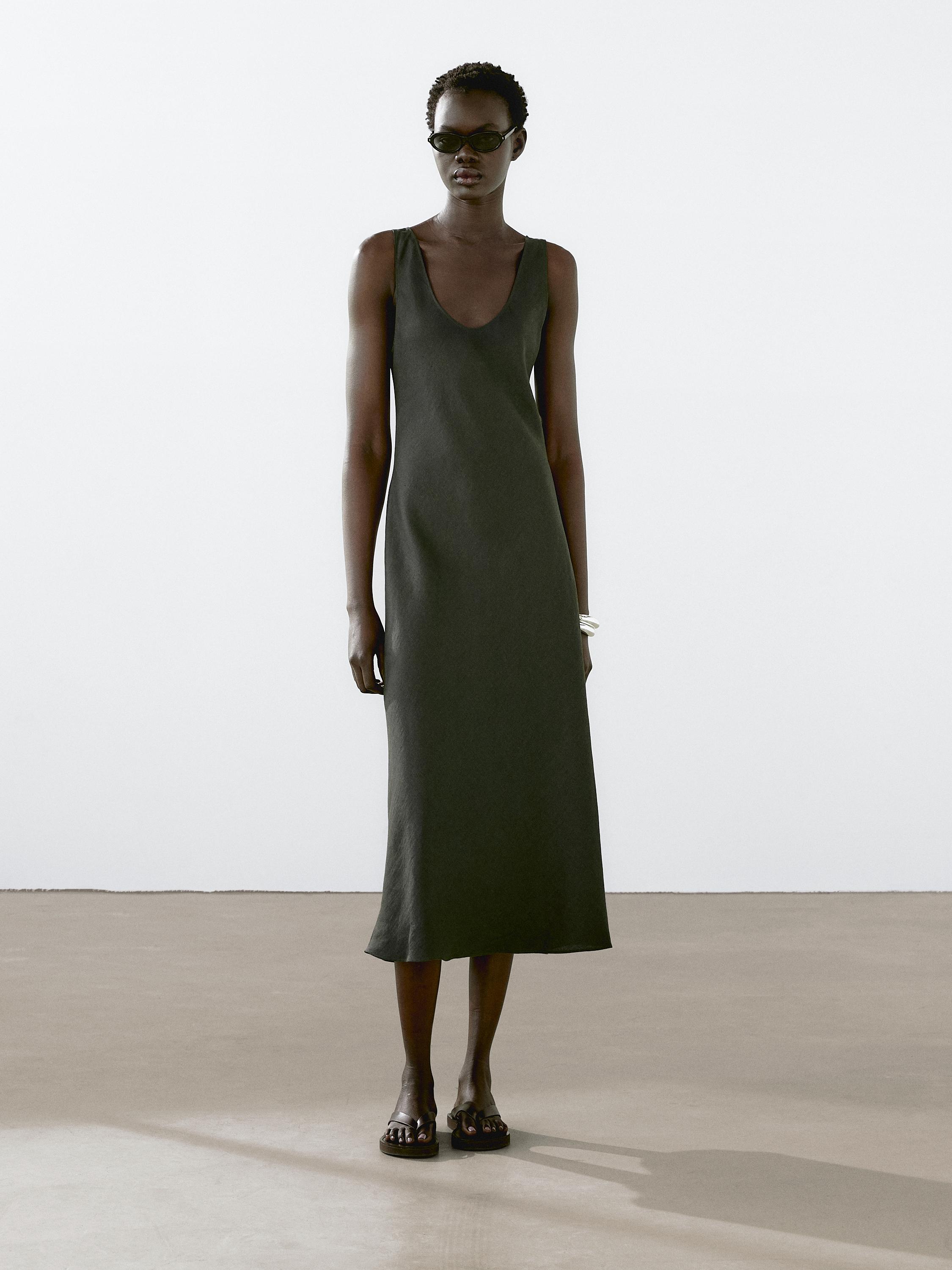 Fustan treçereksh 100% lino