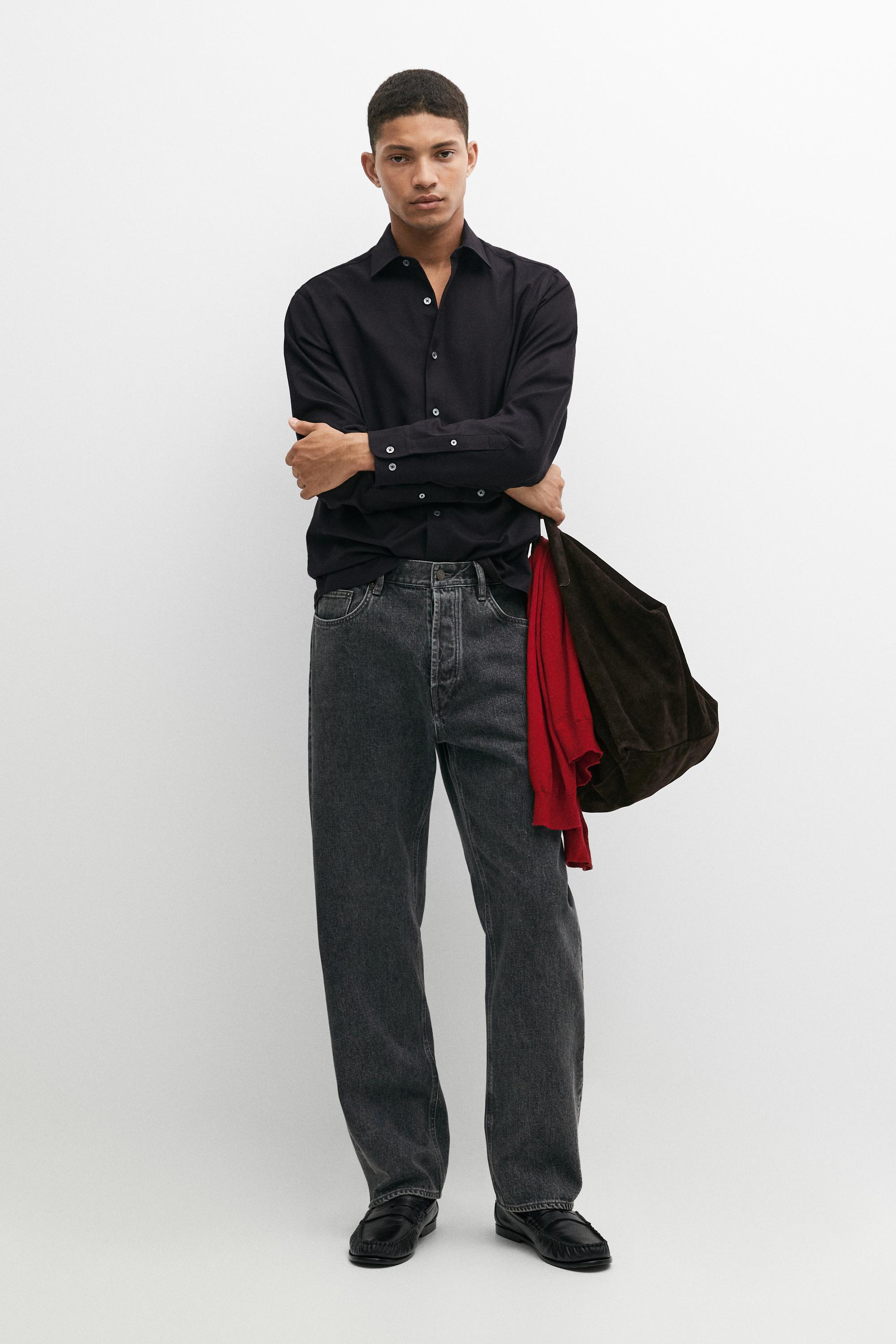 100% Cotton Twill Regular Fit Shirt