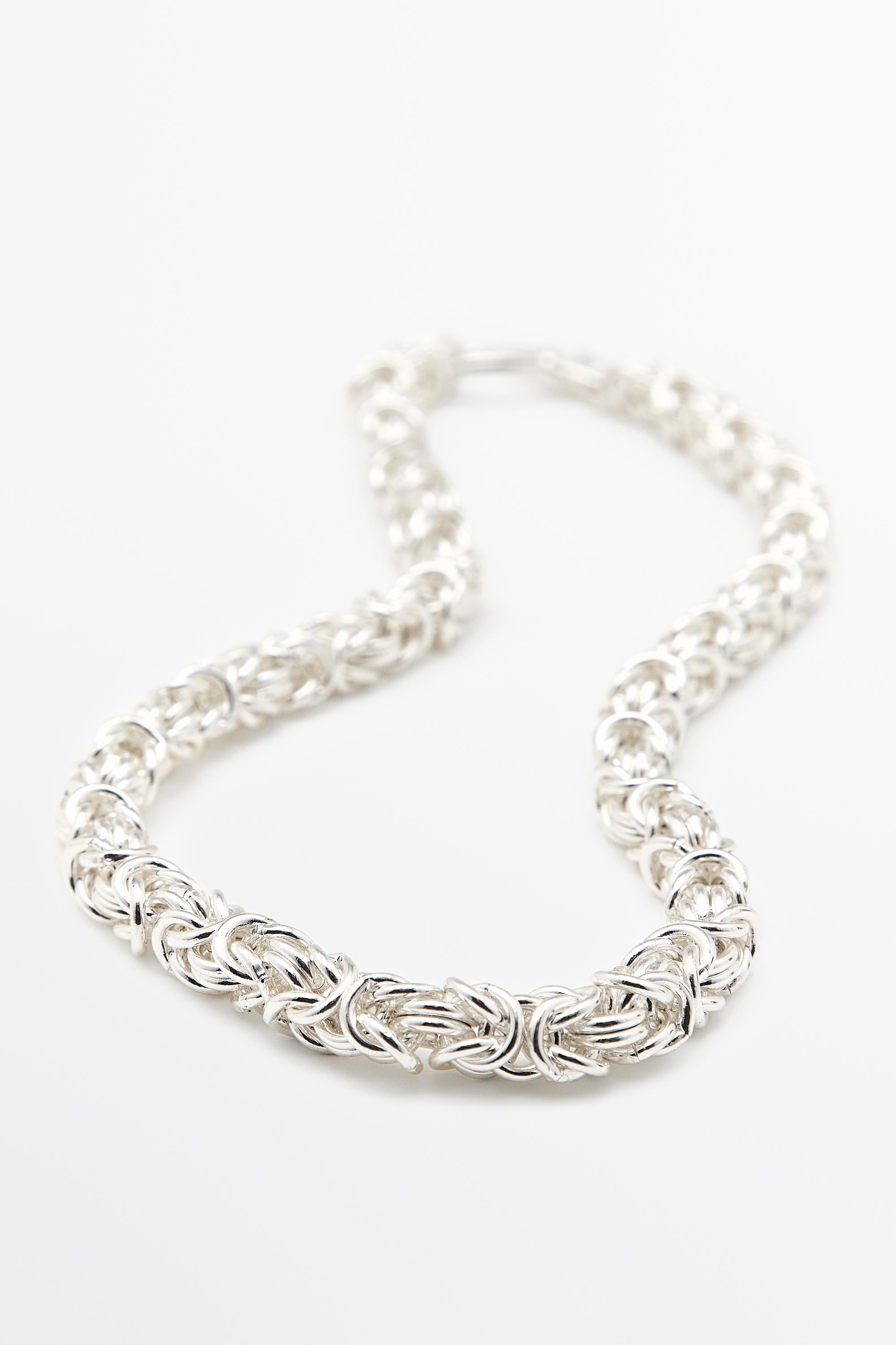 Link chain necklace — SILVER