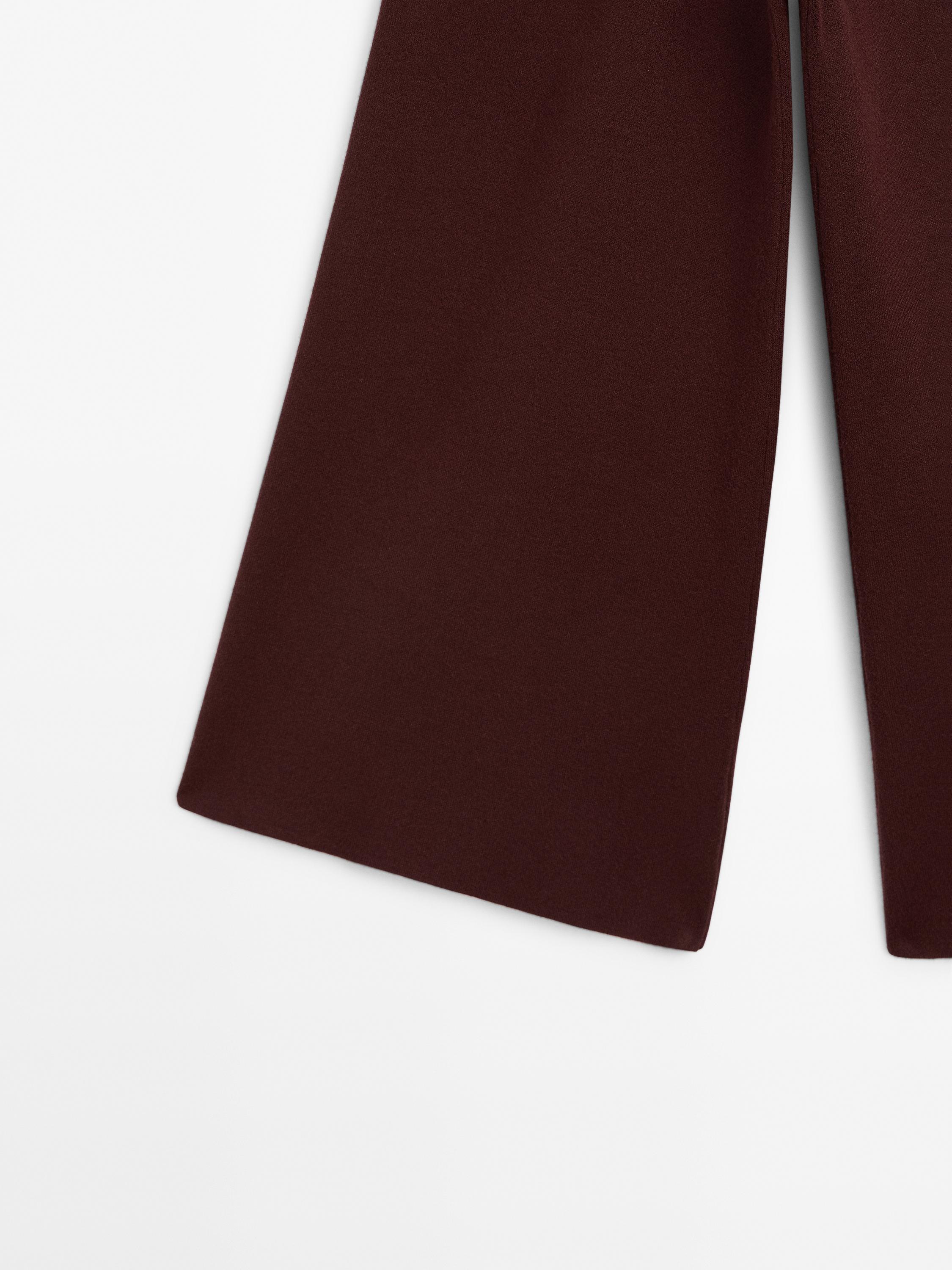 Cropped co-ord trousers