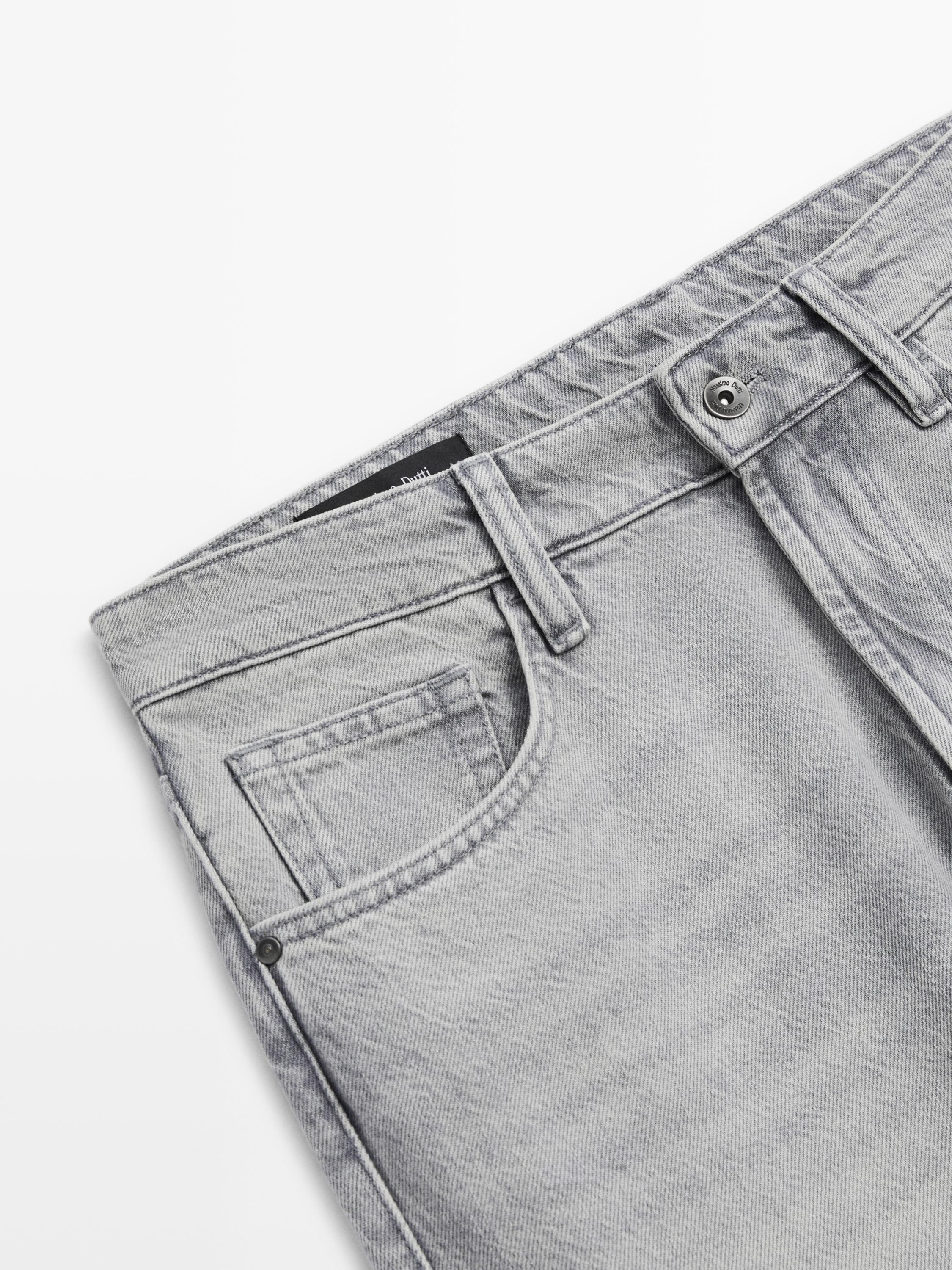 Tapered fit jeans — GREY